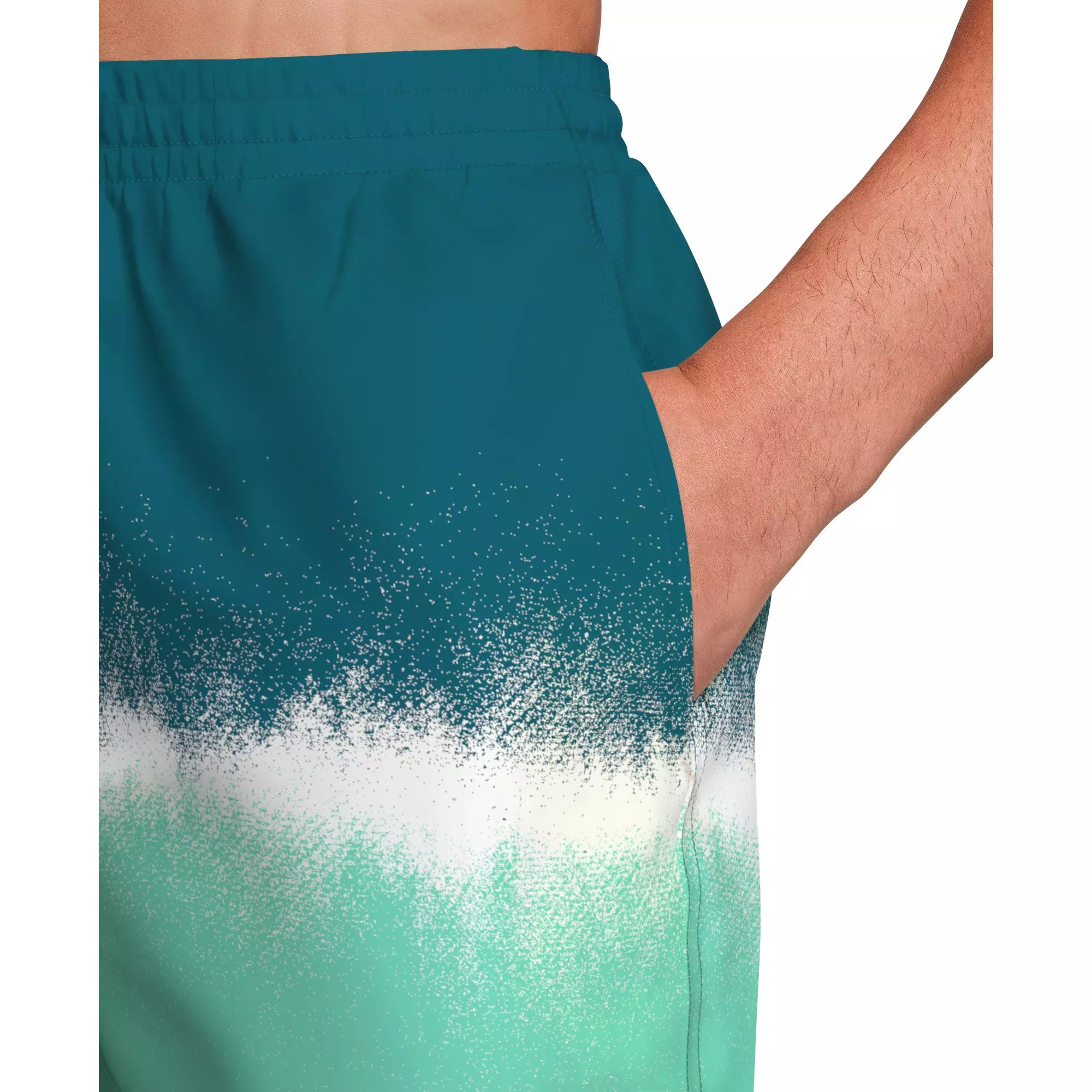 Nike Men's Swim Breaker Brief-Lined 9" Volley Swim Shorts - TURQUOISE