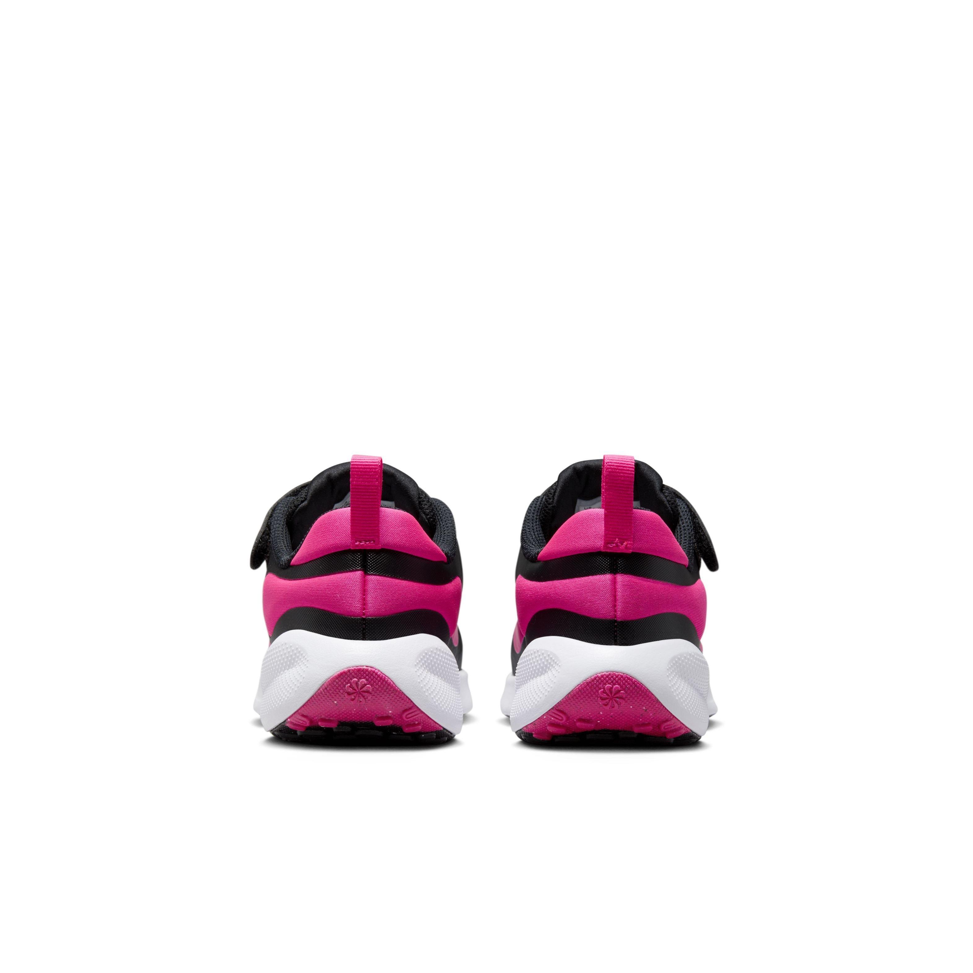Nike Revolution 7 Preschool Girls' "Black/White/Hyper Pink" Running Shoe