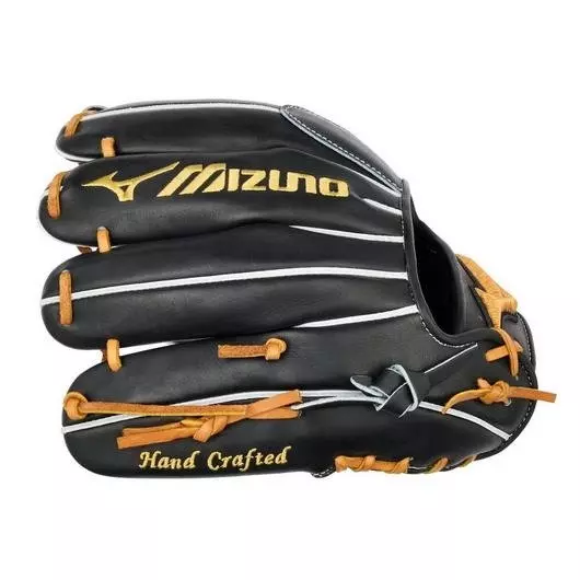 Mizuno GMP-4000R Pro Premium 11.5" Premium Infielder Baseball Glove RHT - Black - BLACK