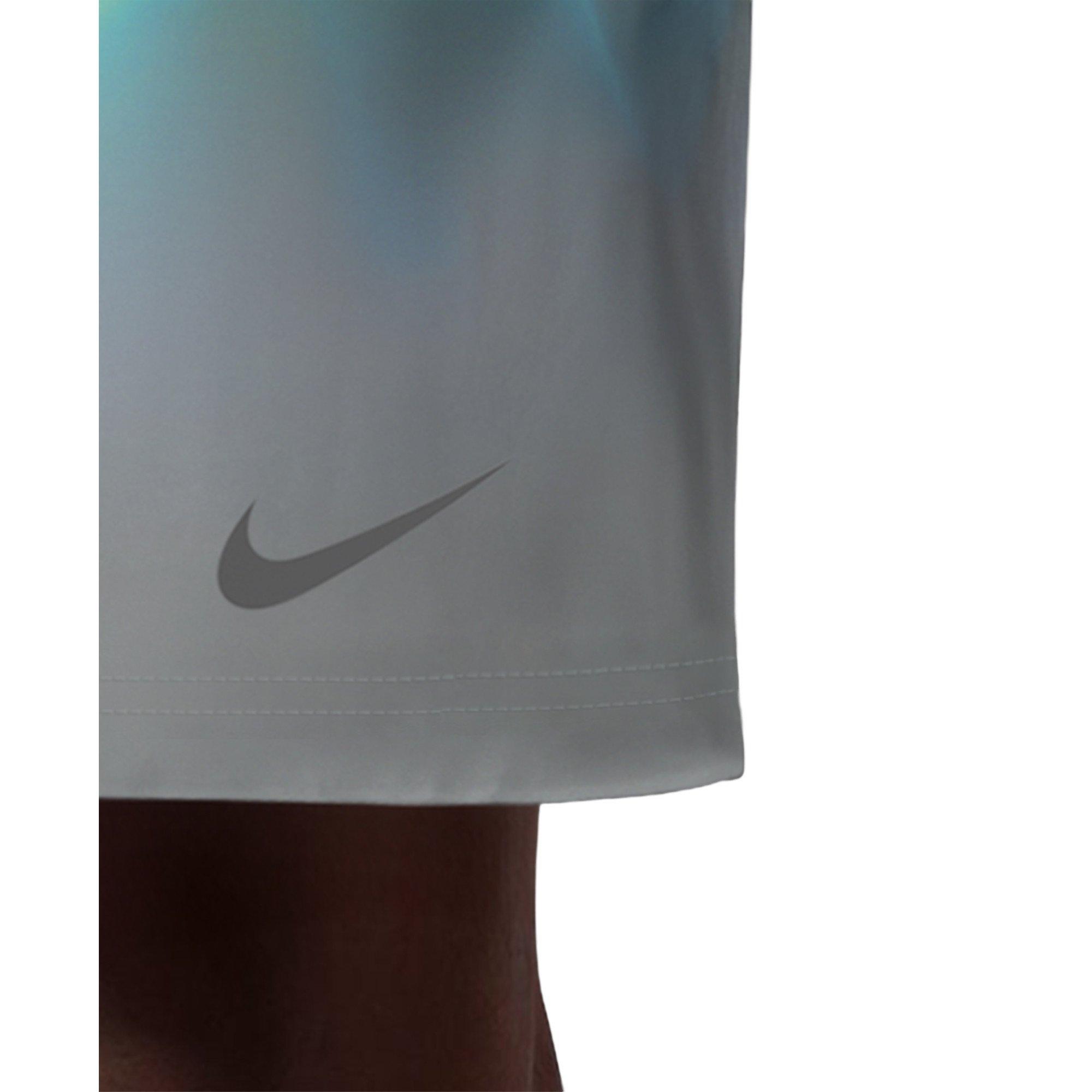 Nike Men's Swim Breaker 9" Brief-Lined Volley Swim Shorts - GREY Thumbnail View 6