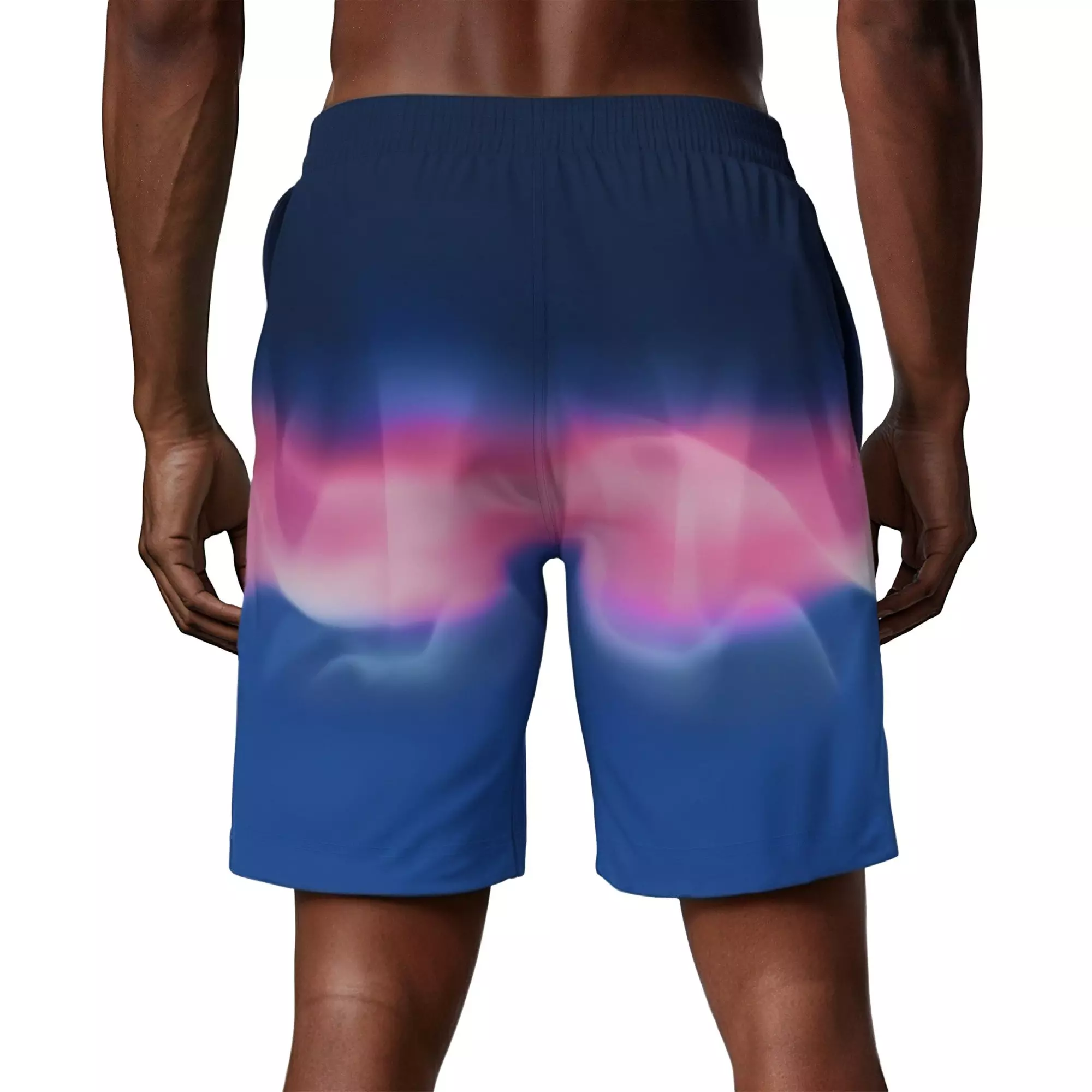 Nike Men's Swim Breaker 9" Brief-Lined Volley Swim Shorts - BLUE