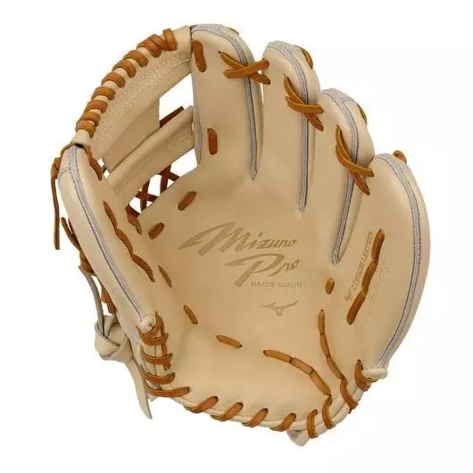 Mizuno GMP-4000S Pro Premium 11.5" Premium Infielder Baseball Glove RHT - Tan - TAN