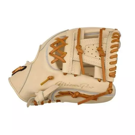 Mizuno GMP-4000S Pro Premium 11.5" Premium Infielder Baseball Glove RHT - Tan - TAN