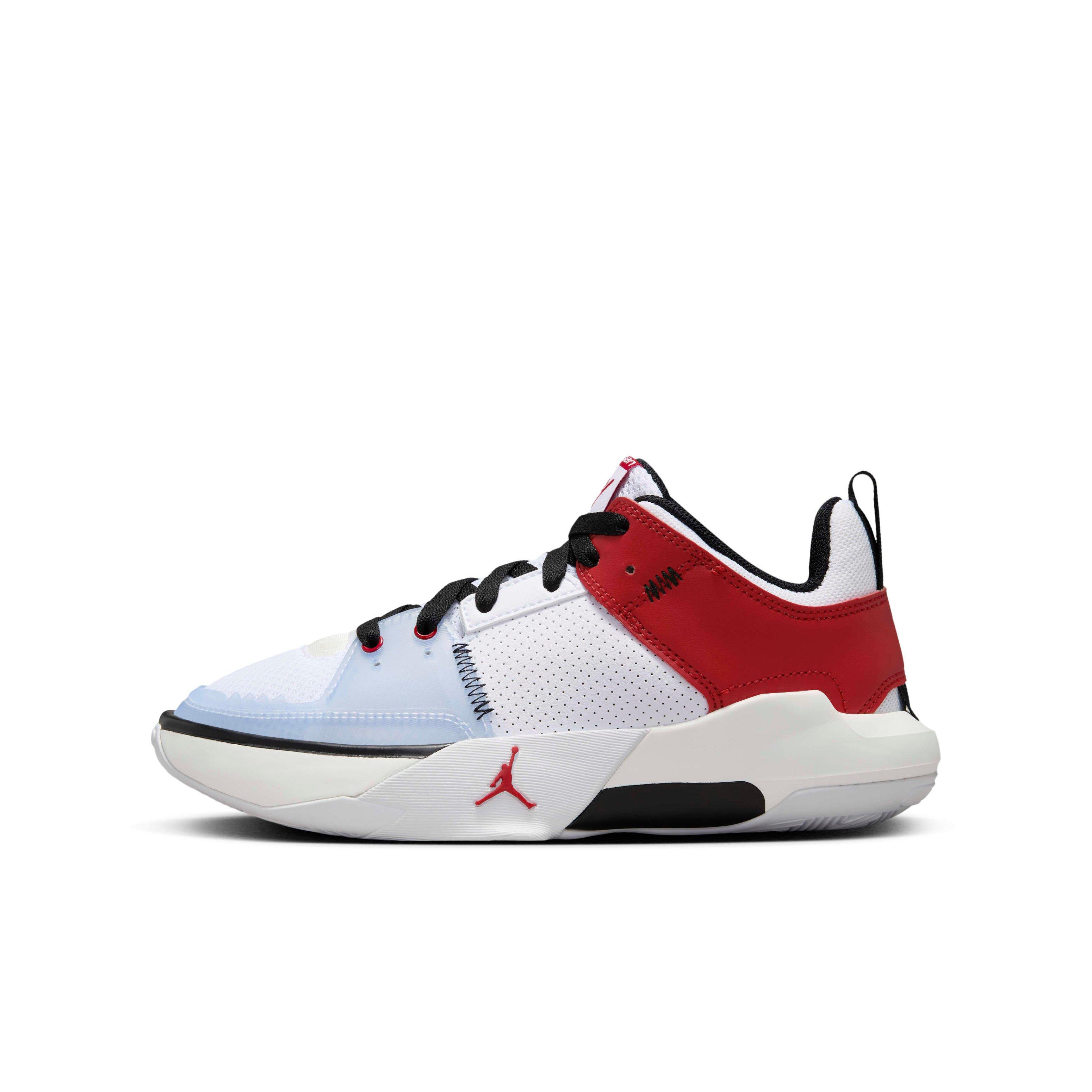 Jordan One Take 5 Grade School Boys' "White/Sail/Black/Gym Red" Shoe