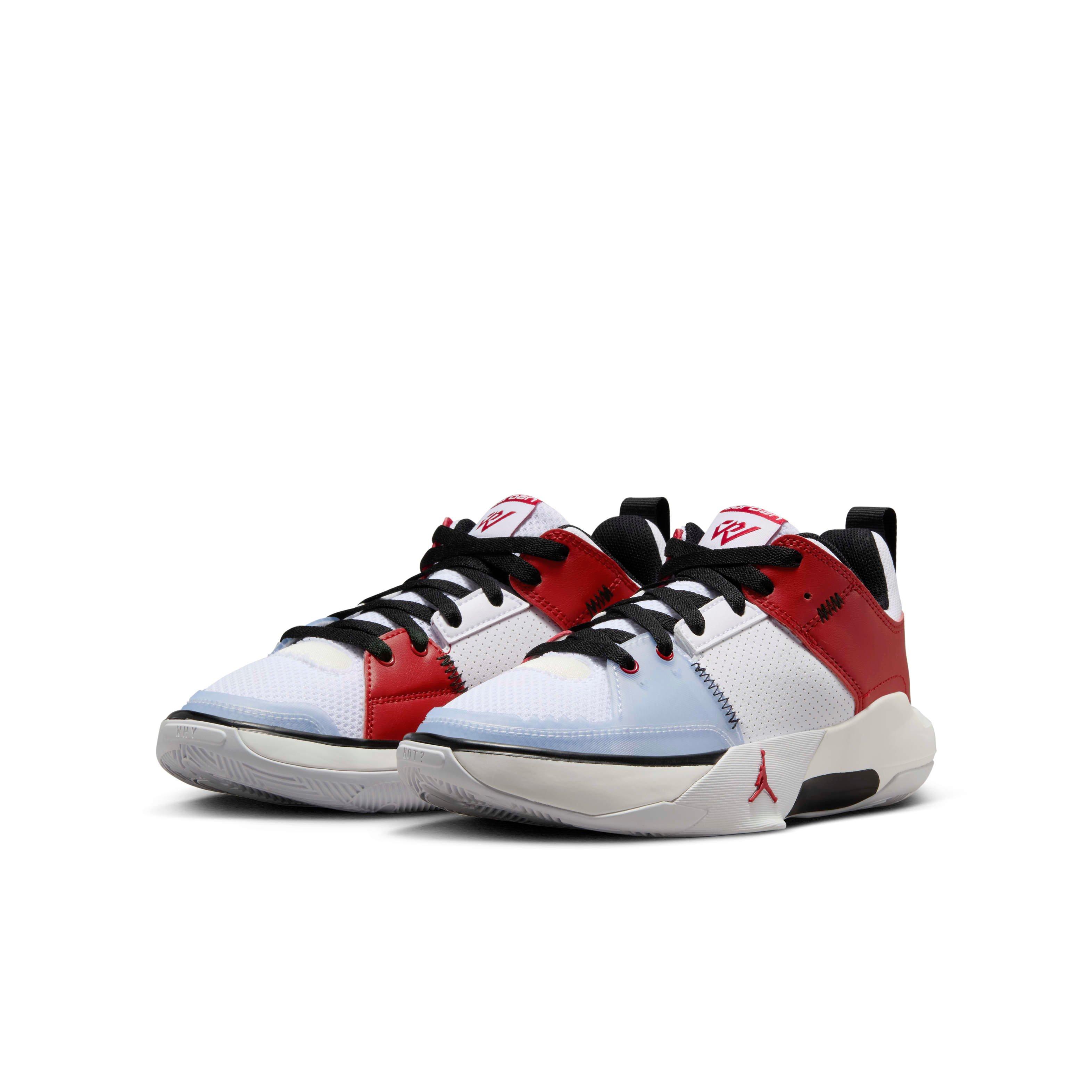 Jordan One Take 5 Grade School Boys' "White/Sail/Black/Gym Red" Shoe