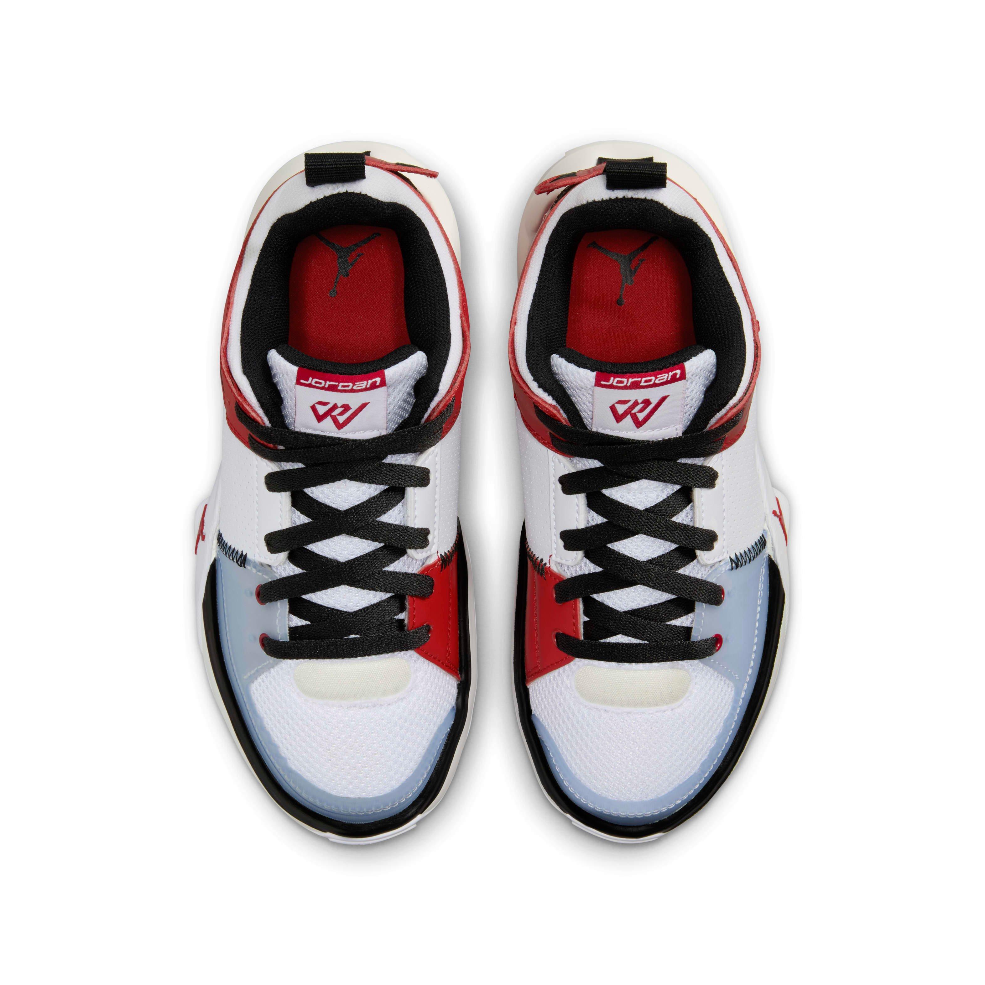 Jordan One Take 5 Grade School Boys' "White/Sail/Black/Gym Red" Shoe