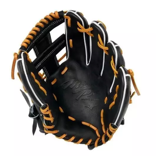 Mizuno GMP-6000R Pro 11.75" Infielder Baseball Glove RHT - BLACK