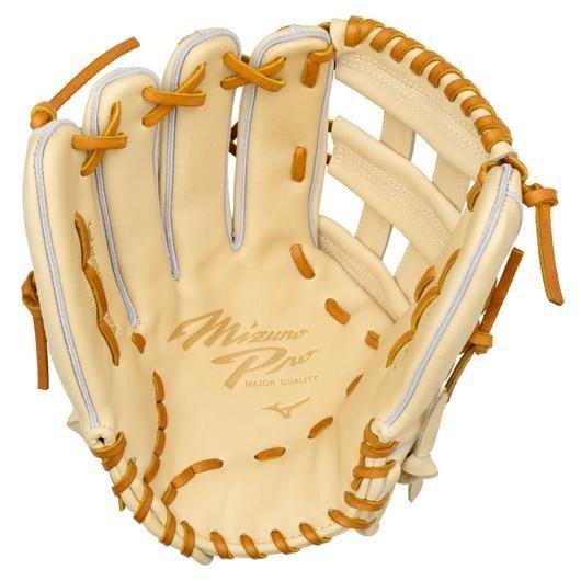 Mizuno GMP-7000D Pro 12.75" Premium Outfielder Baseball Glove LHT - TAN Thumbnail View 2