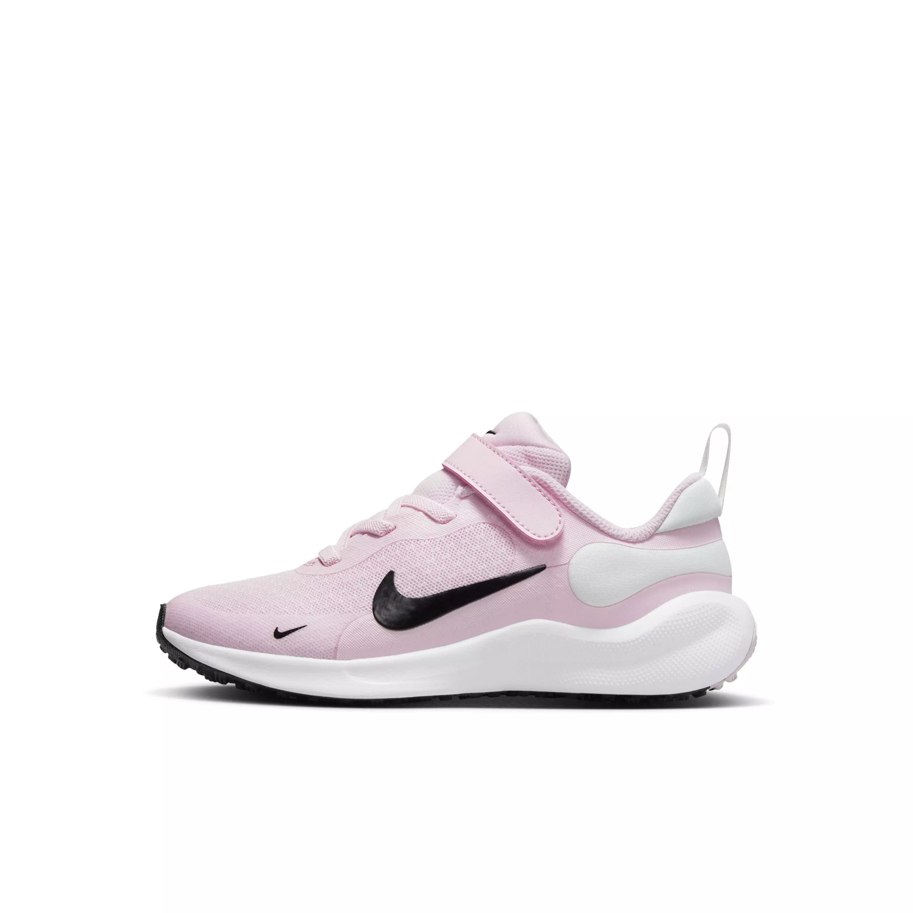 Nike Revolution 7 "Pink Foam/Summit White/White/Black" Preschool Girls' Running Shoe - PINK/WHITE/WHITE/BLACK