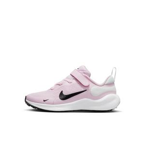 Nike Revolution 7 "Pink Foam/Summit White/White/Black" Preschool Girls' Running Shoe