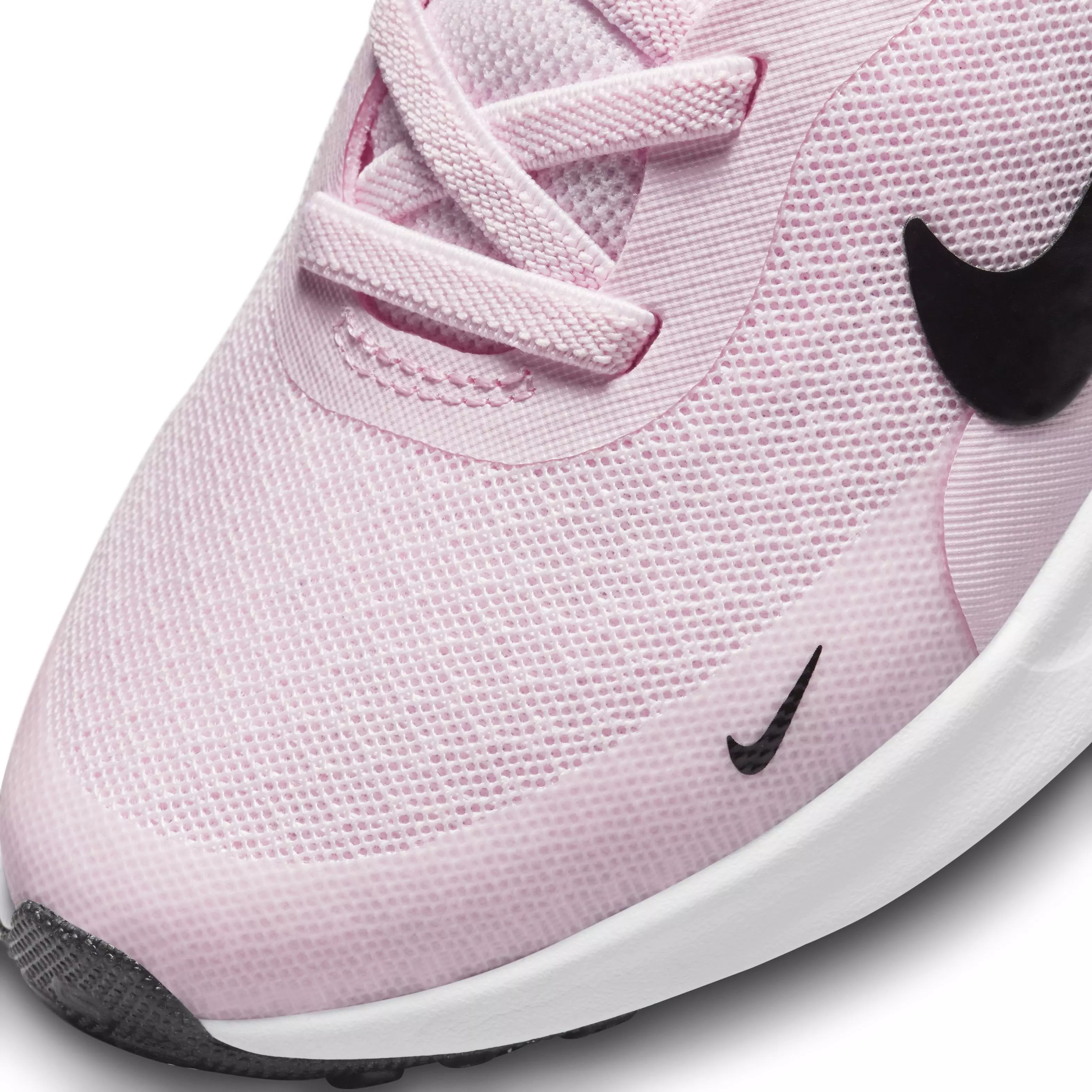 Nike Revolution 7 "Pink Foam/Summit White/White/Black" Preschool Girls' Running Shoe - PINK/WHITE/WHITE/BLACK