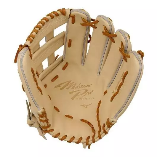Mizuno GMP-7000D Pro 12.75" Premium Outfielder Baseball Glove RHT - TAN