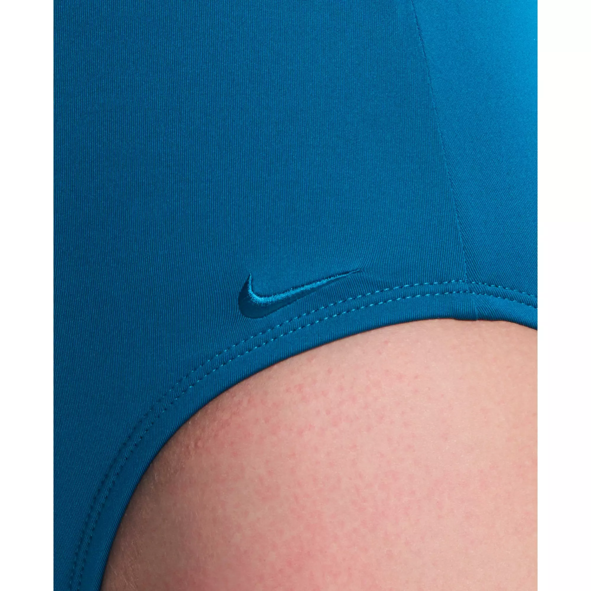 Nike Women's Swim V-Back One Piece Swimsuit - GREEN