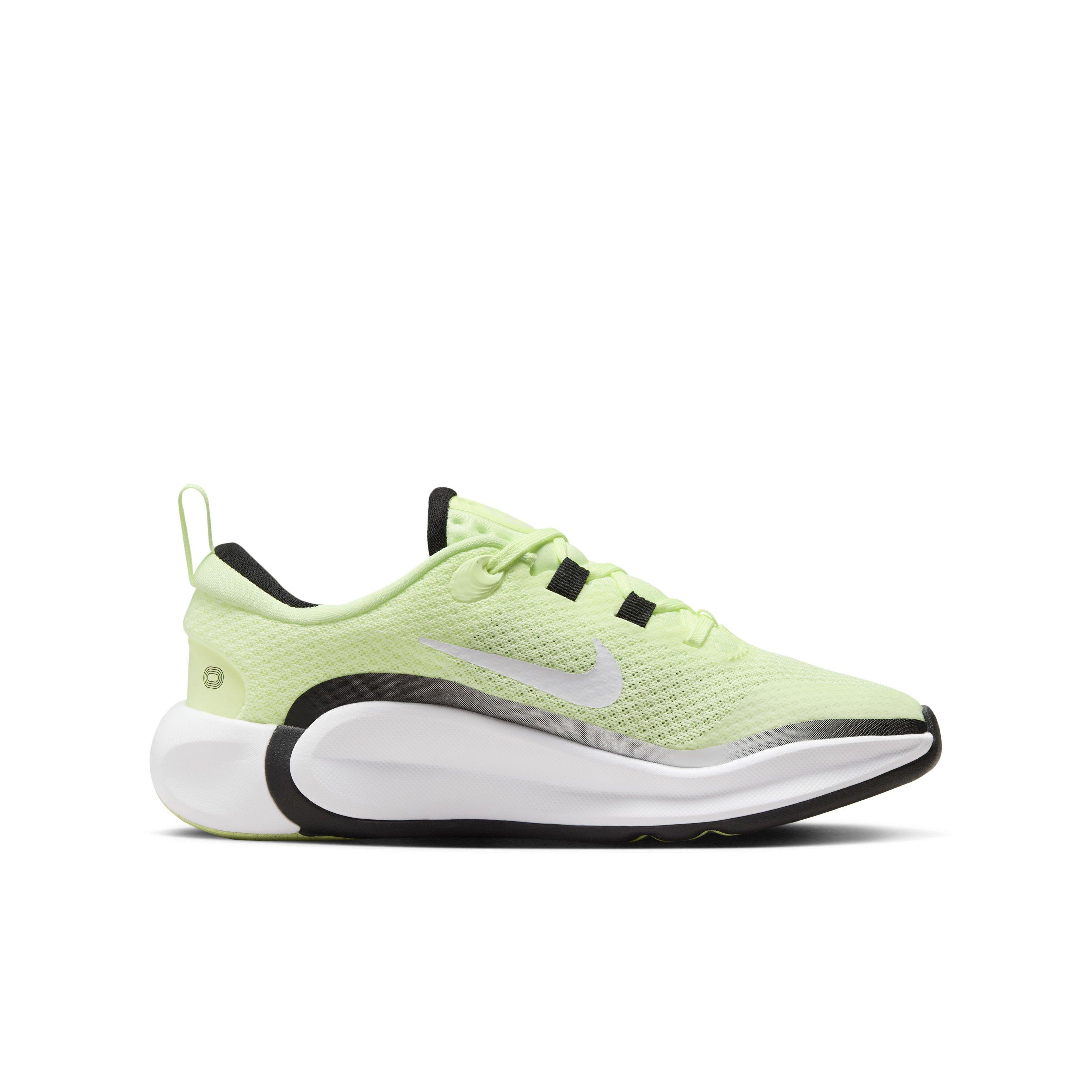 Nike Infinity Flow "Barely Volt/Black/White" Grade School Boys' Running Shoe - VOLT/BLACK/WHITE Thumbnail View 1