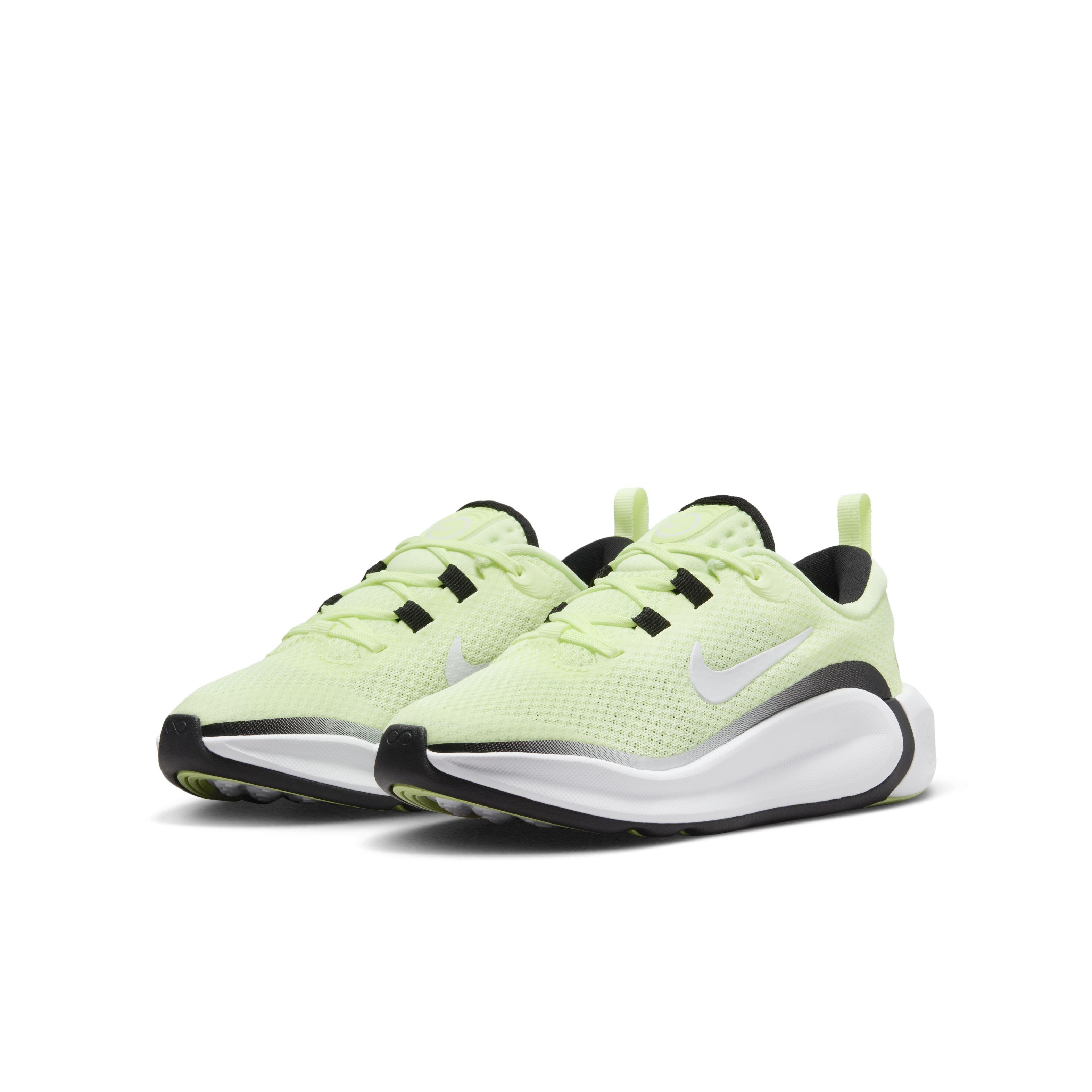 Nike Infinity Flow "Barely Volt/Black/White" Grade School Boys' Running Shoe - VOLT/BLACK/WHITE Thumbnail View 3