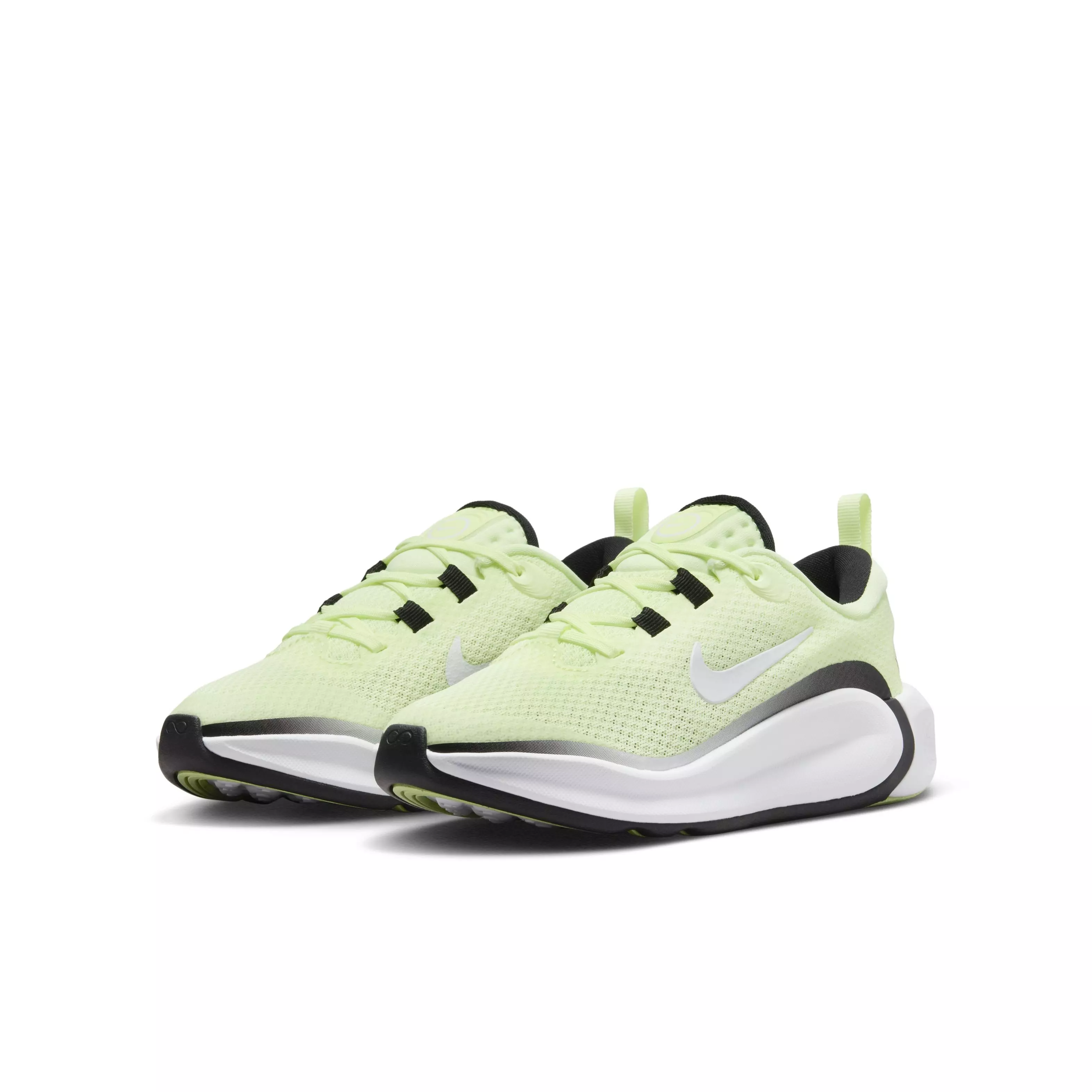 Nike Infinity Flow "Barely Volt/Black/White" Grade School Boys' Running Shoe - VOLT/BLACK/WHITE