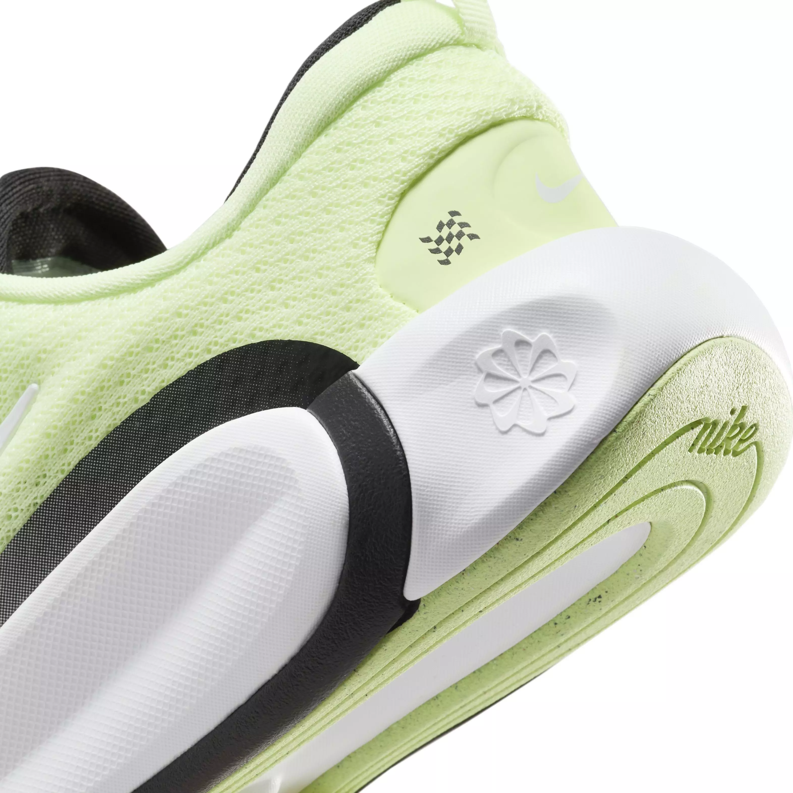 Nike Infinity Flow "Barely Volt/Black/White" Grade School Boys' Running Shoe - VOLT/BLACK/WHITE