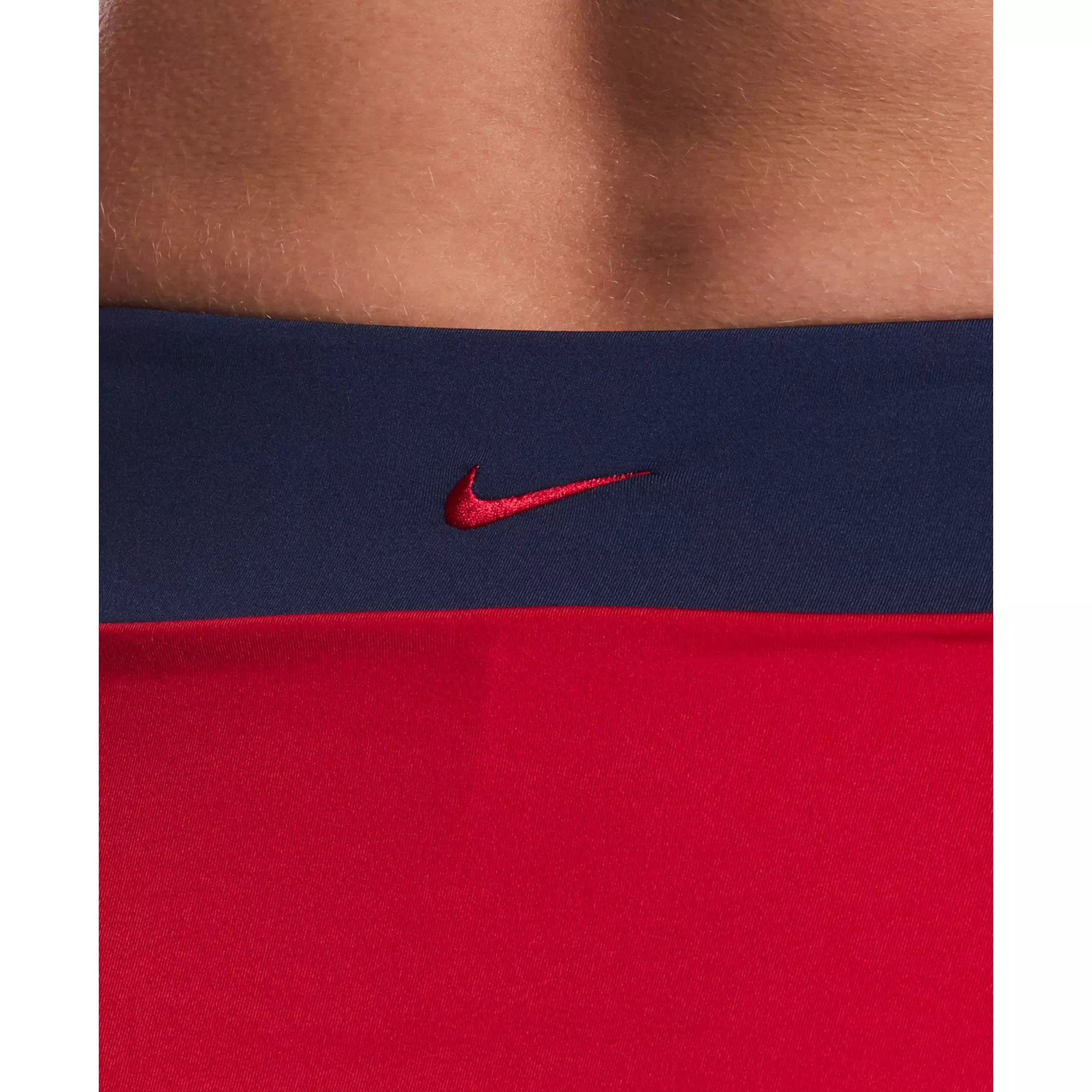 Nike Women's Swim Color Block Swim Skirt - RED