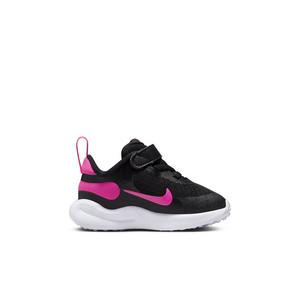 Nike Revolution 7 "Black/White/Hyper Pink" Infant Girls' Running Shoe