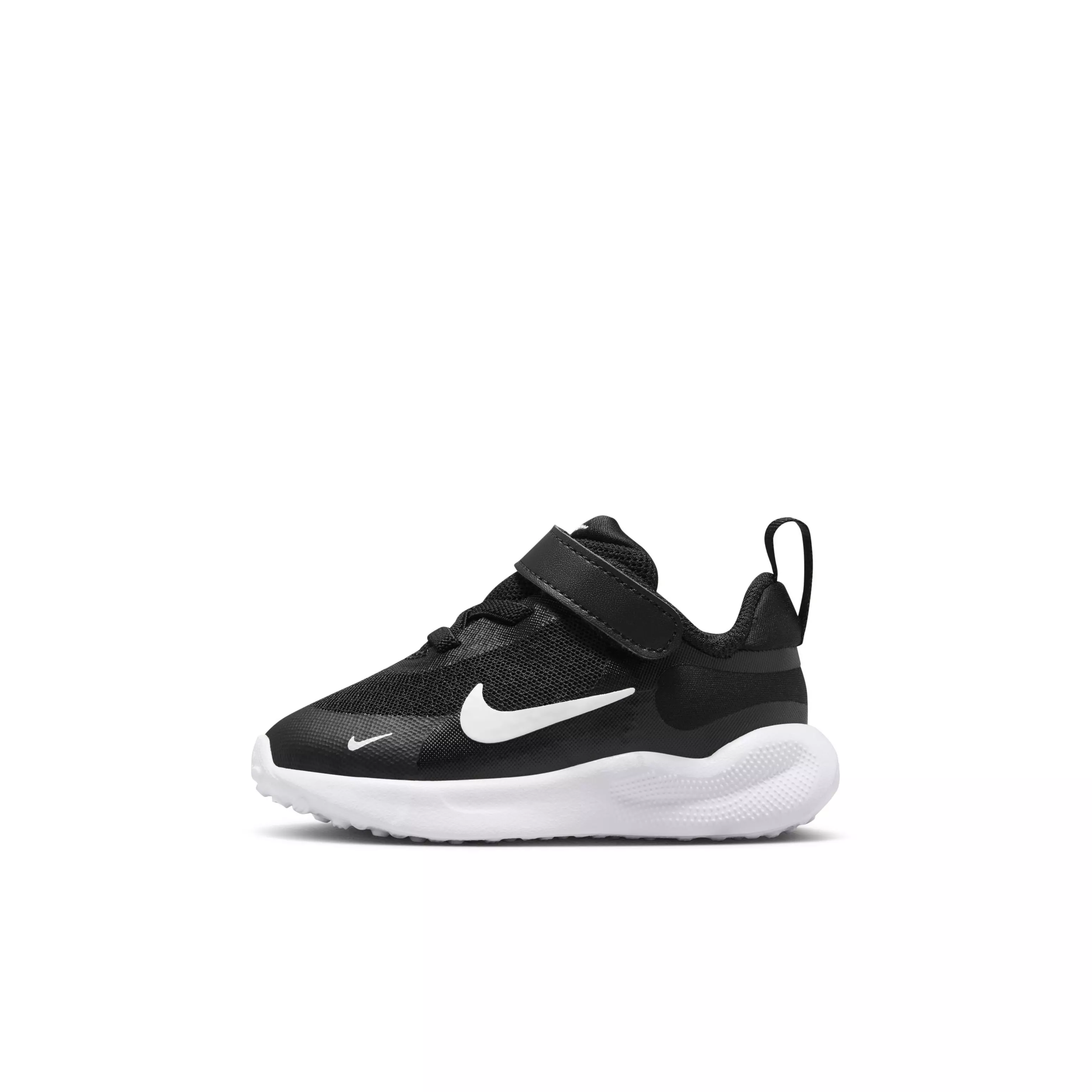 Nike Revolution 7 "Black/White/White" Infant Boys' Running Shoe - BLACK/WHITE/WHITE