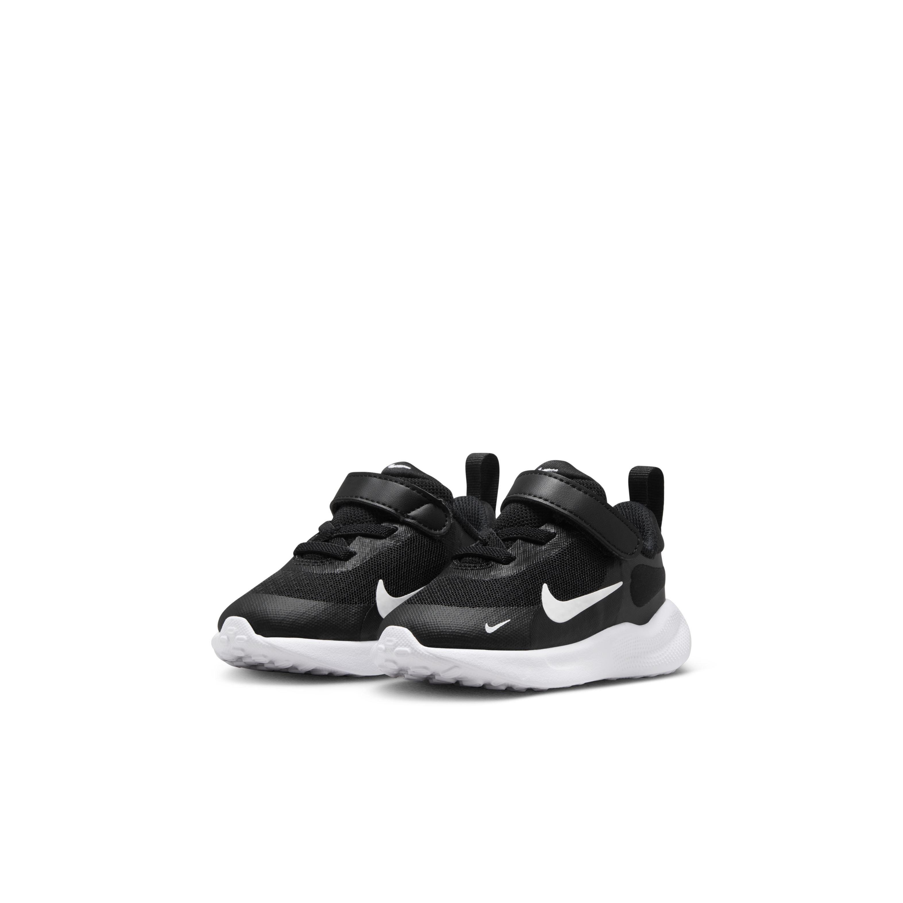 Nike Revolution 7 Infant Boys' "Black/White/White" Running Shoe