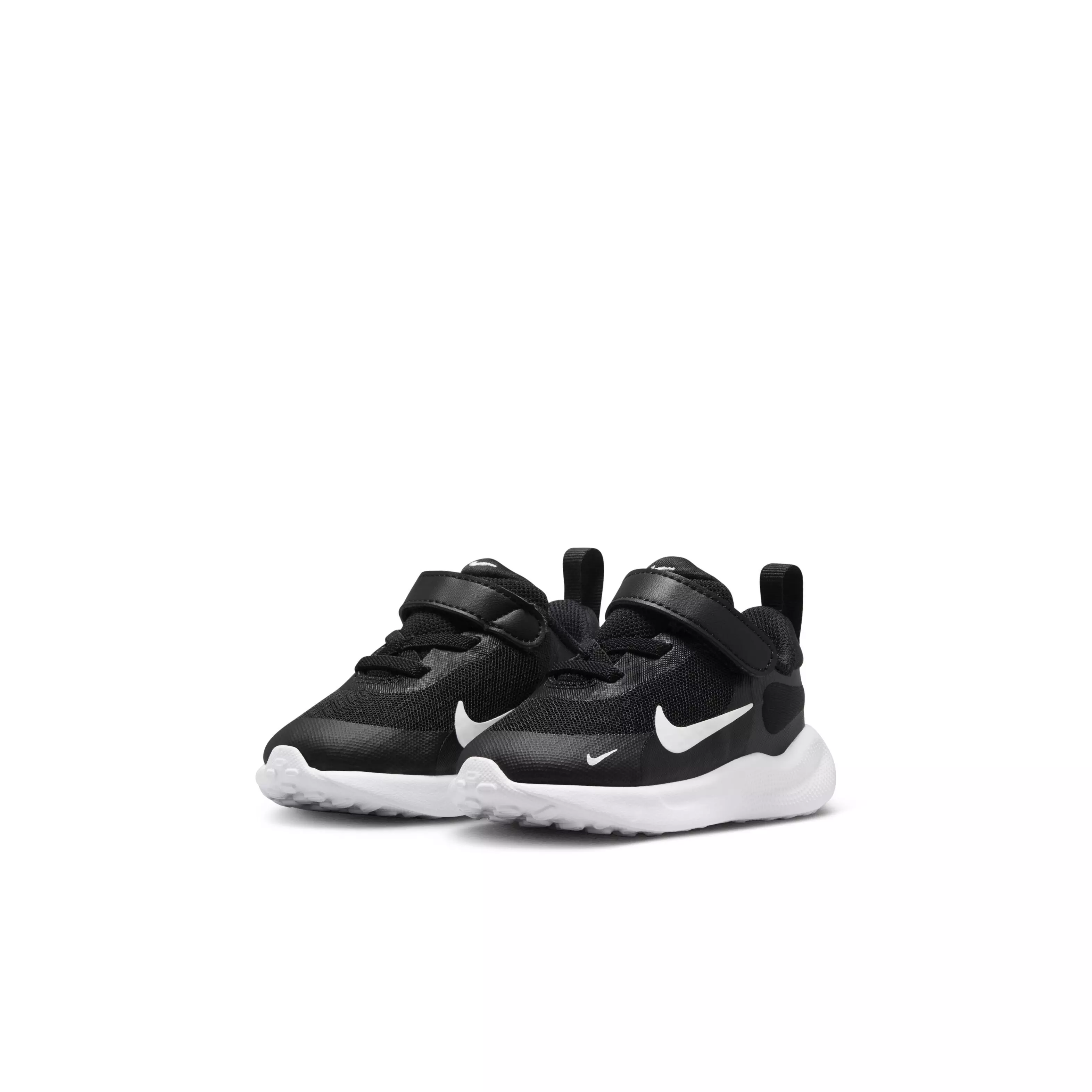 Nike Revolution 7 "Black/White/White" Infant Boys' Running Shoe - BLACK/WHITE/WHITE