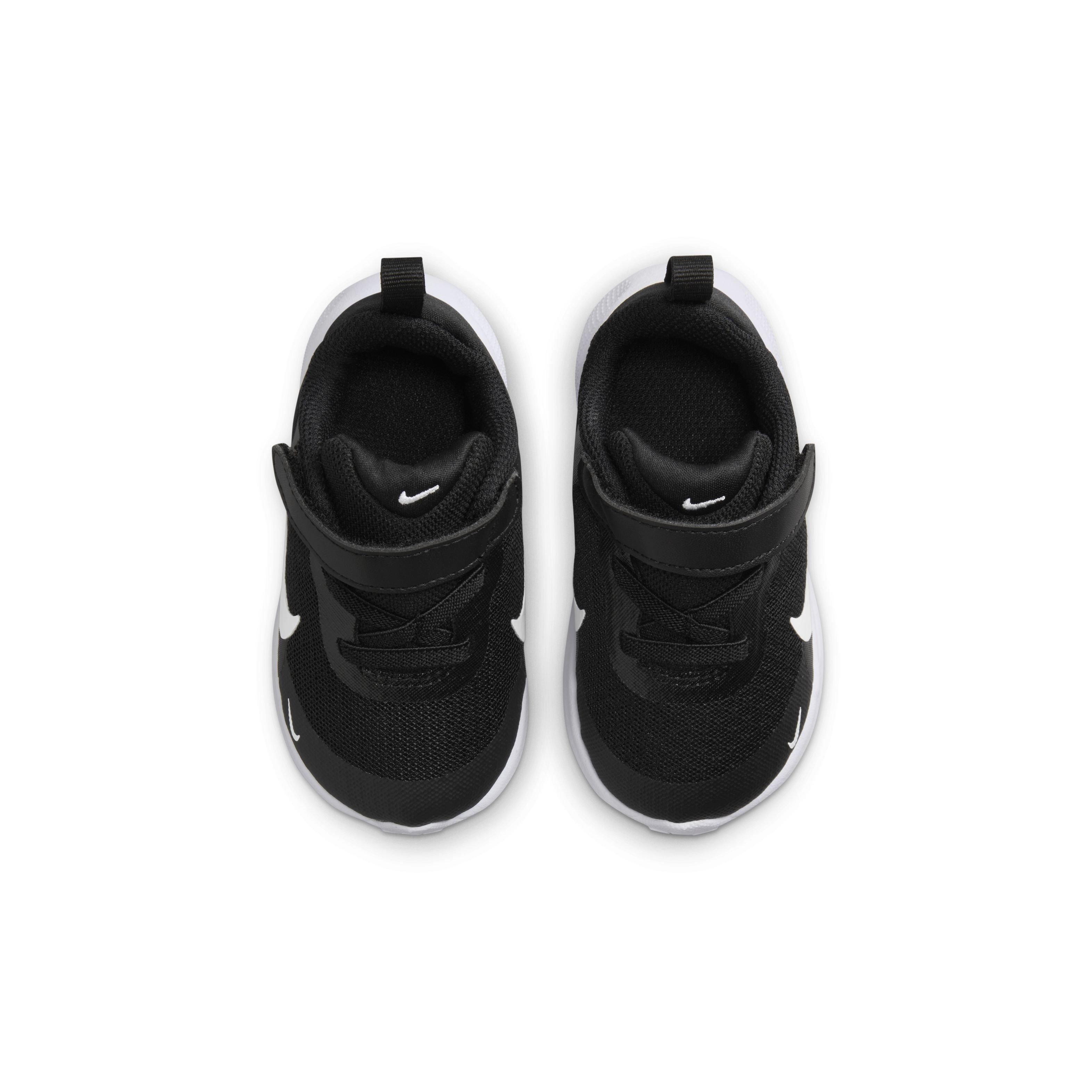 Nike Revolution 7 Infant Boys' "Black/White/White" Running Shoe