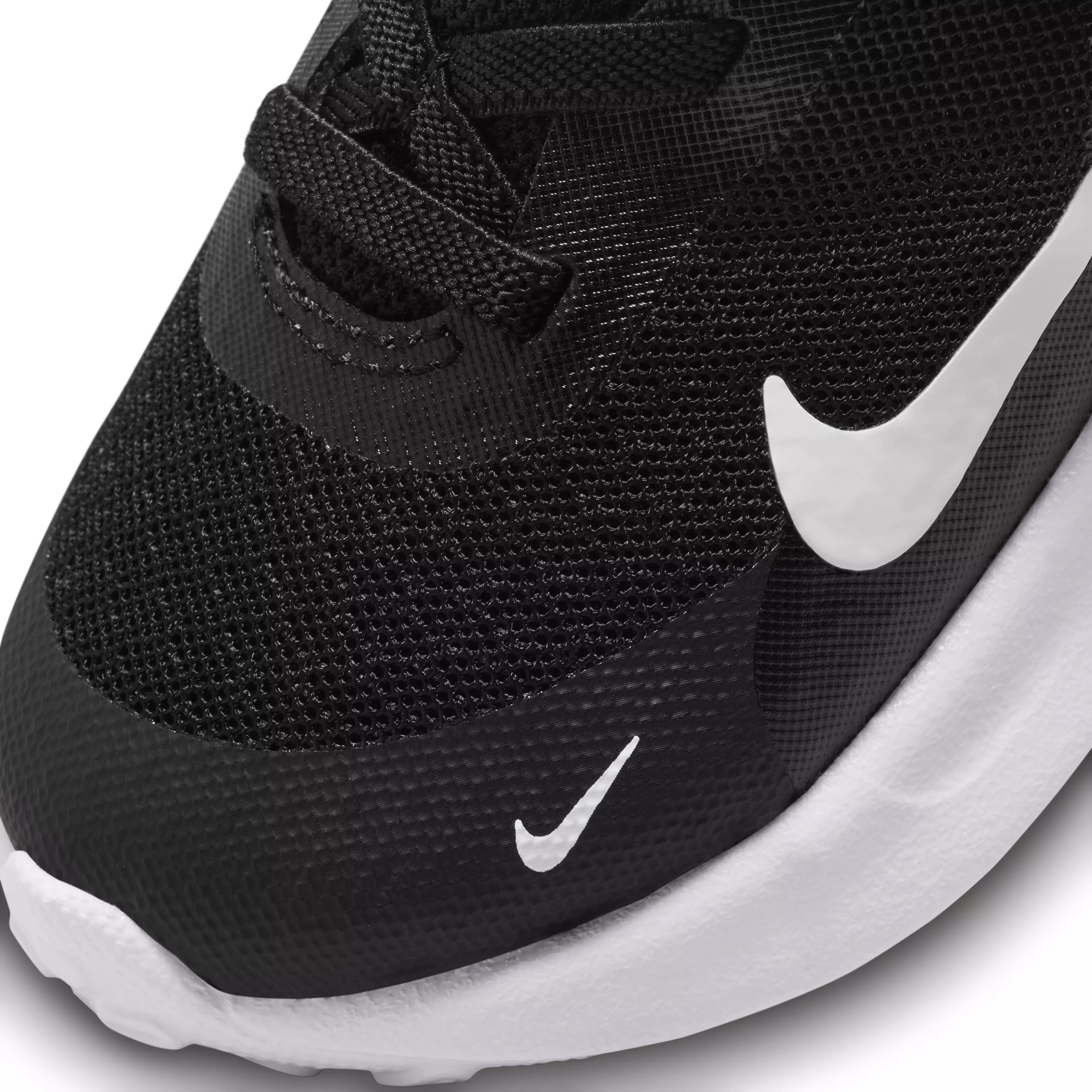 Nike Revolution 7 "Black/White/White" Infant Boys' Running Shoe - BLACK/WHITE/WHITE