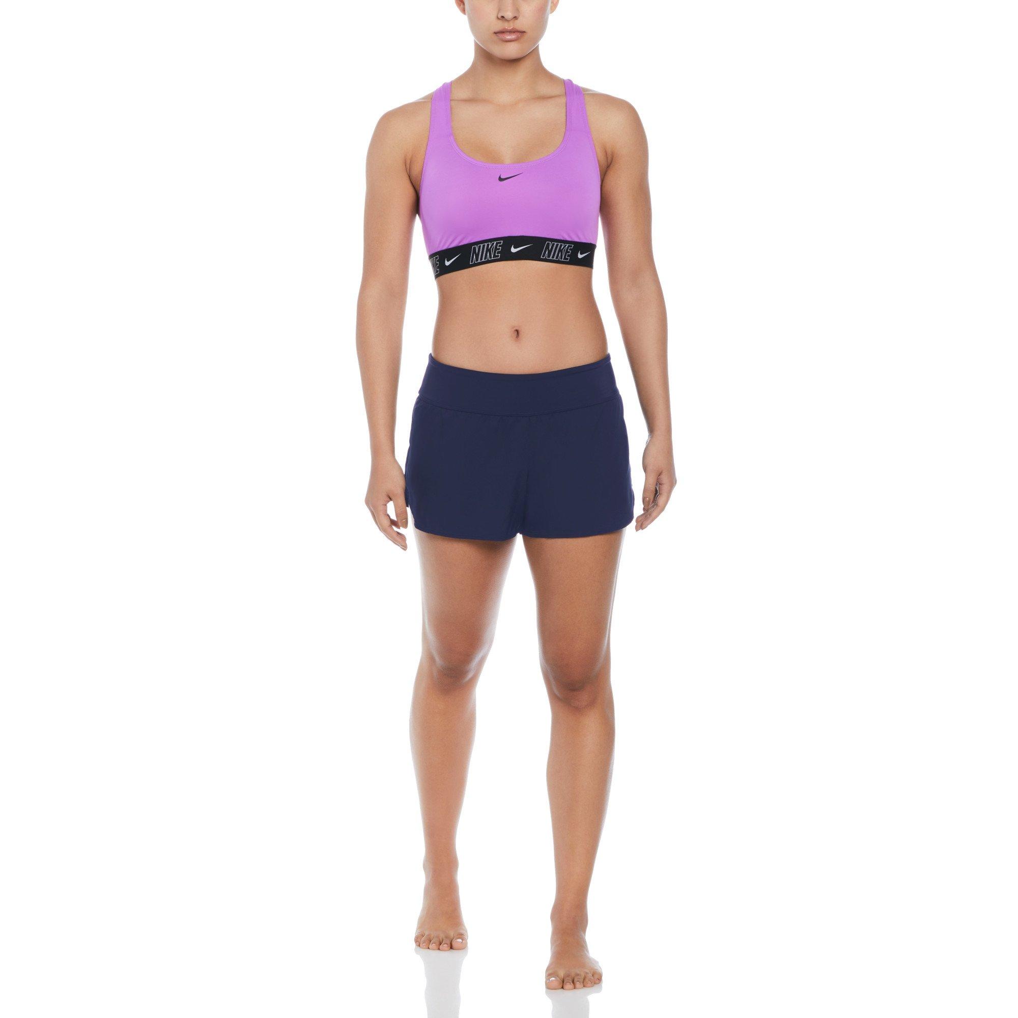 Nike Women's Swim Solid Element Swimming Boardshorts - Navy - NAVY Thumbnail View 4