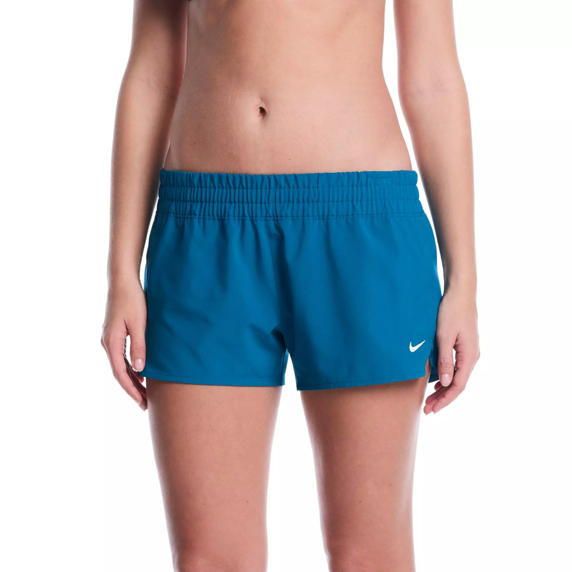 Nike Women's Swim Breaker Volley Cover-Up Short - TEAL