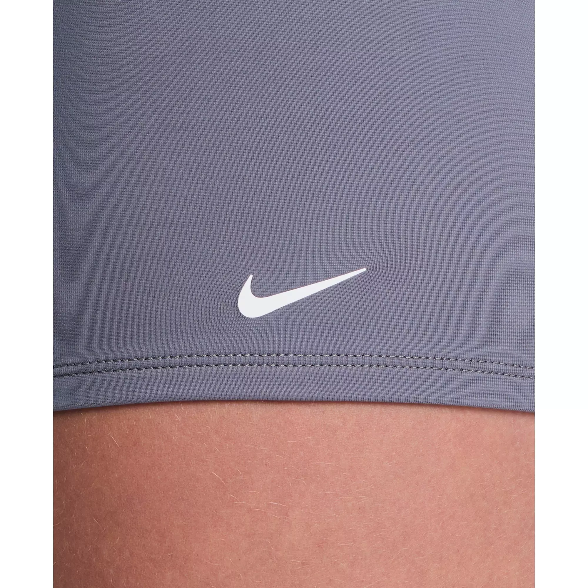 Nike Women's Swim Logo Tape Kickshort - GREY