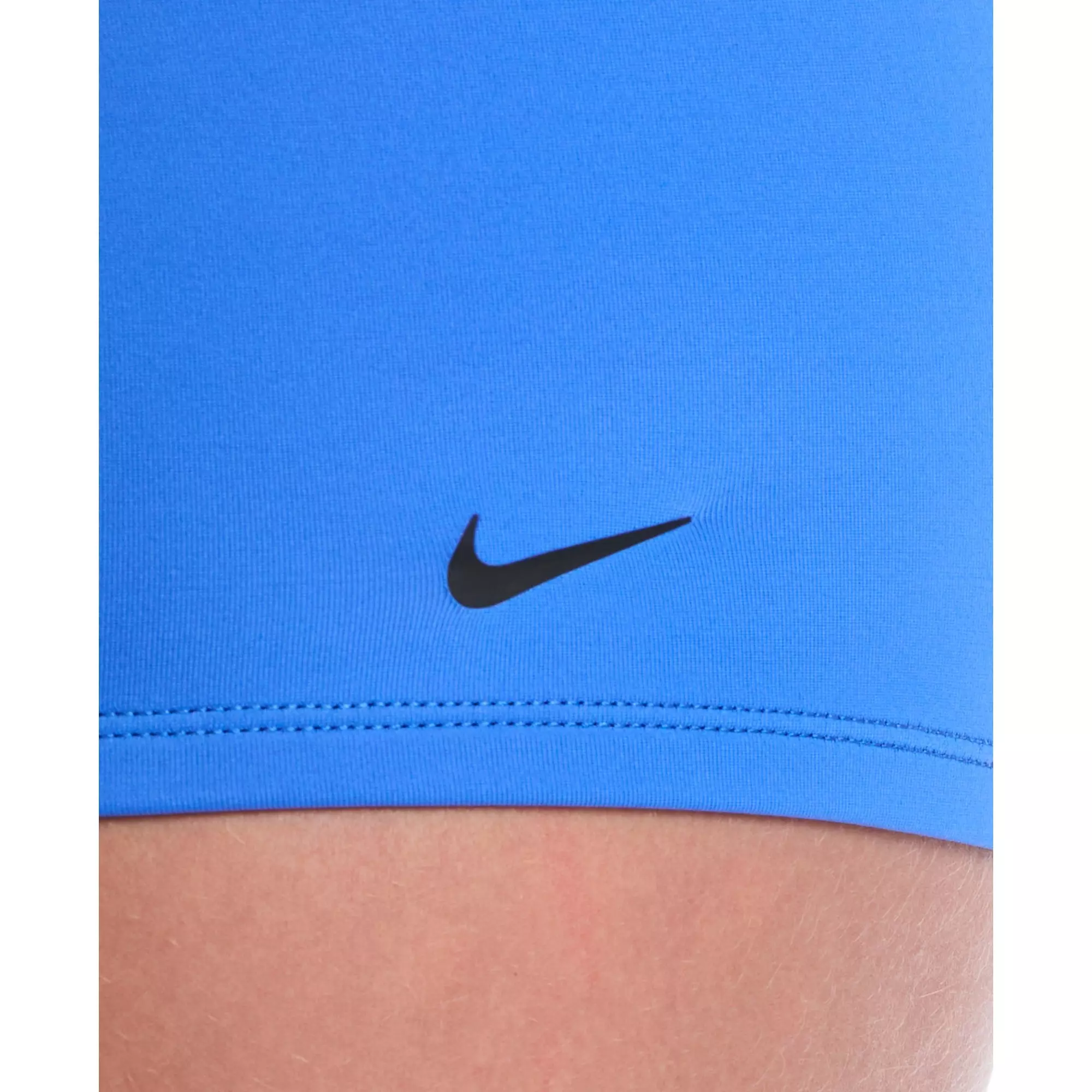 Nike Women's Swim Logo Tape Kickshort - BLUE