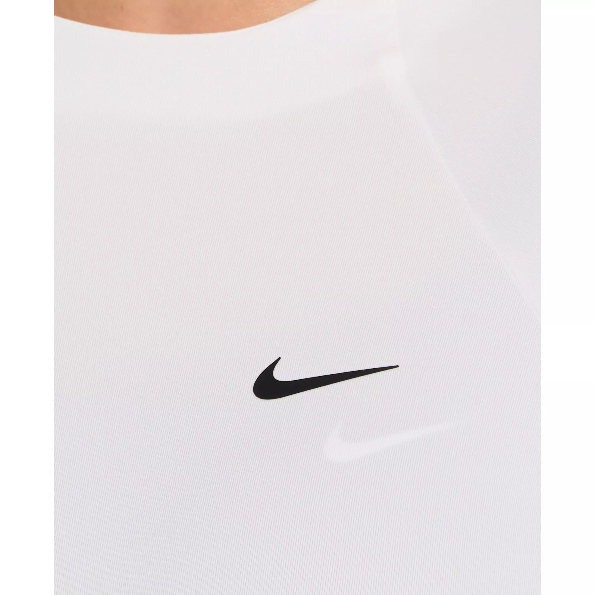 Nike Women's Swim Hydroguard Dri-FIT UV Long Sleeve Swim Top - WHITE
