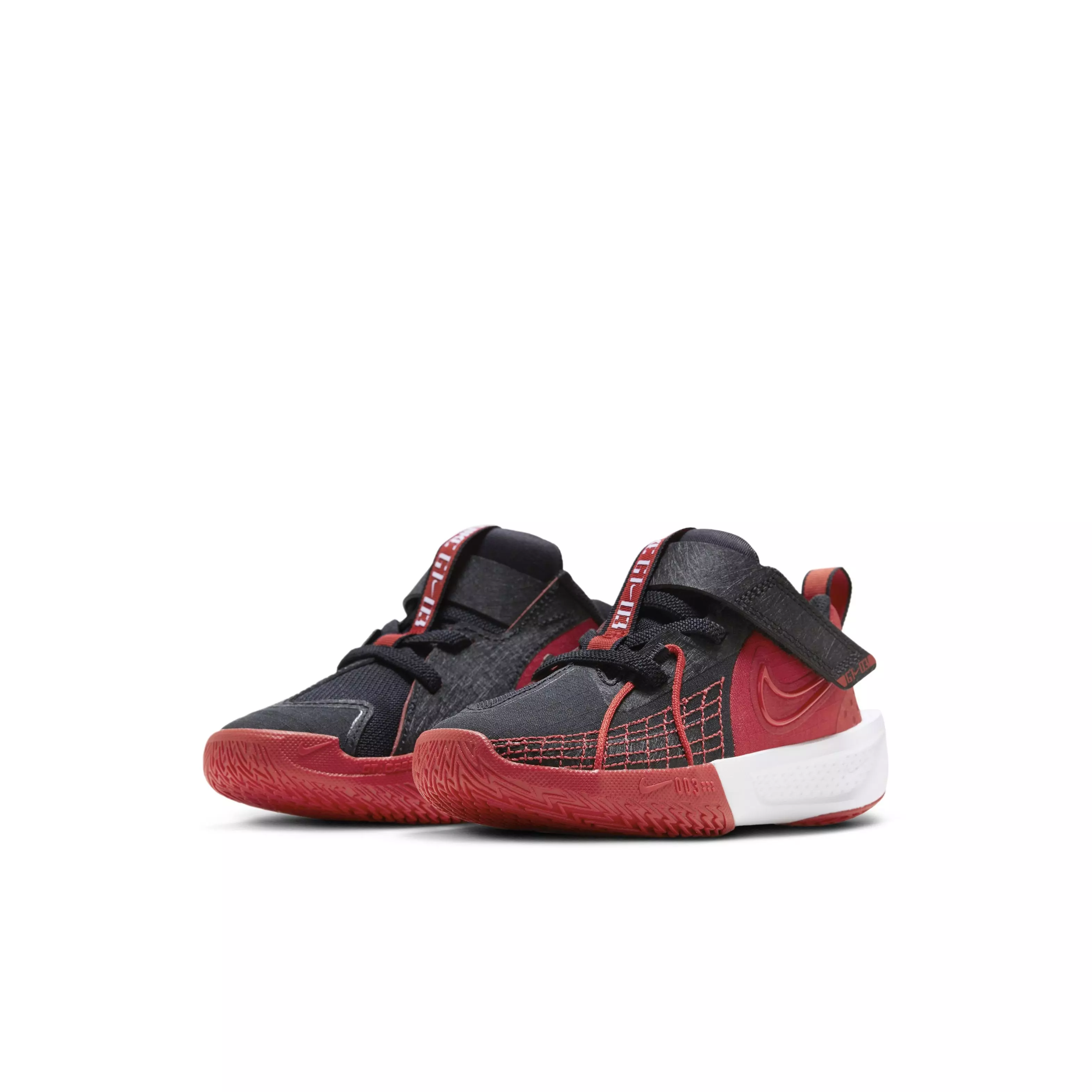 Nike G.T. Cut 3 "Black/White/University Red" Preschool Boys' Basketball Shoe - BLACK/WHITE/RED