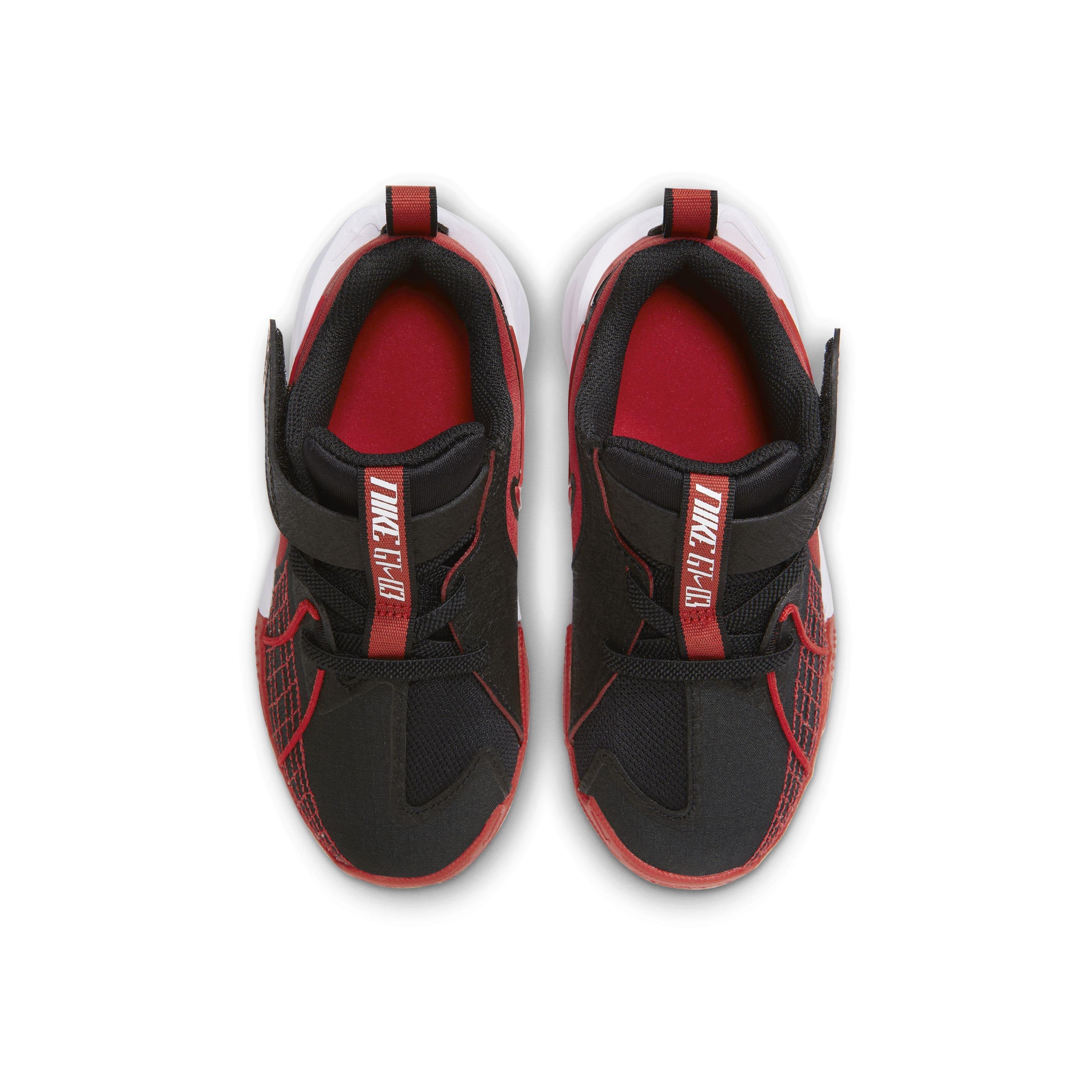Nike G.T. Cut 3 Preschool Boys' "Black/White/University Red" Basketball Shoe