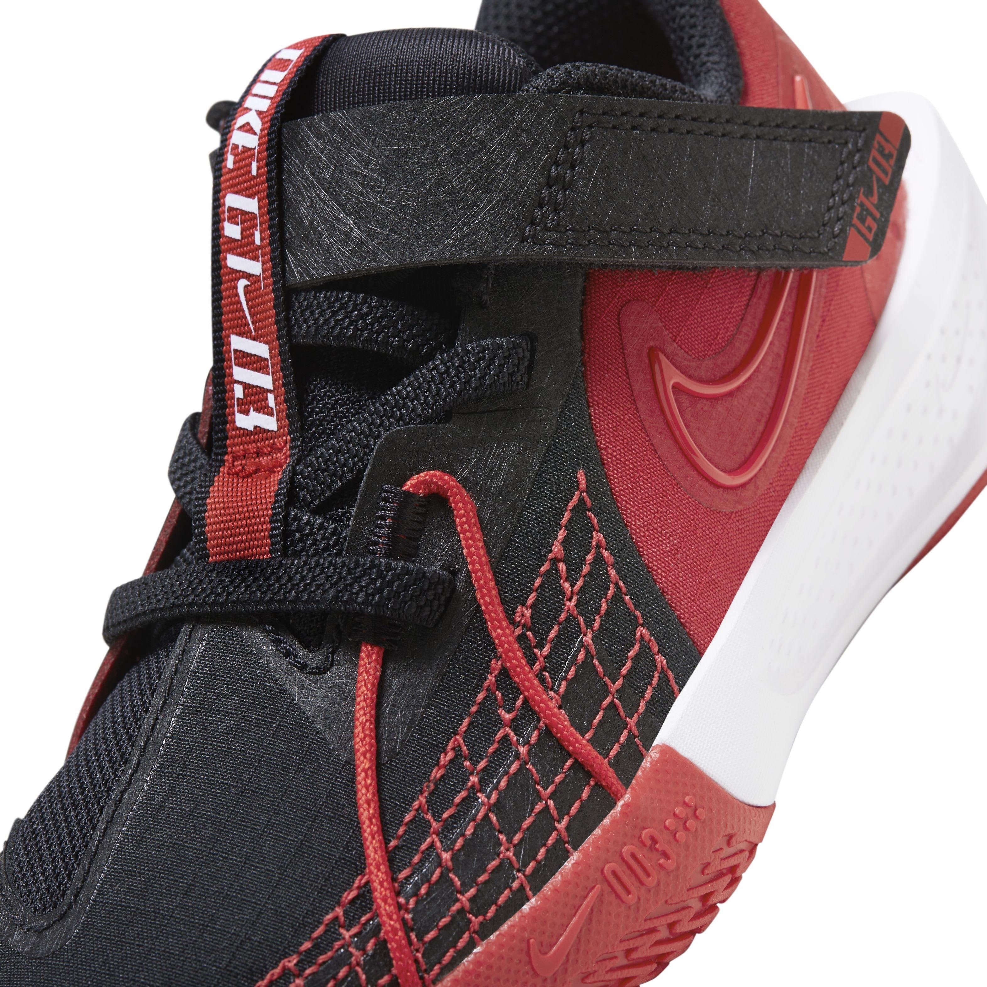 Nike G.T. Cut 3 Preschool Boys' "Black/White/University Red" Basketball Shoe