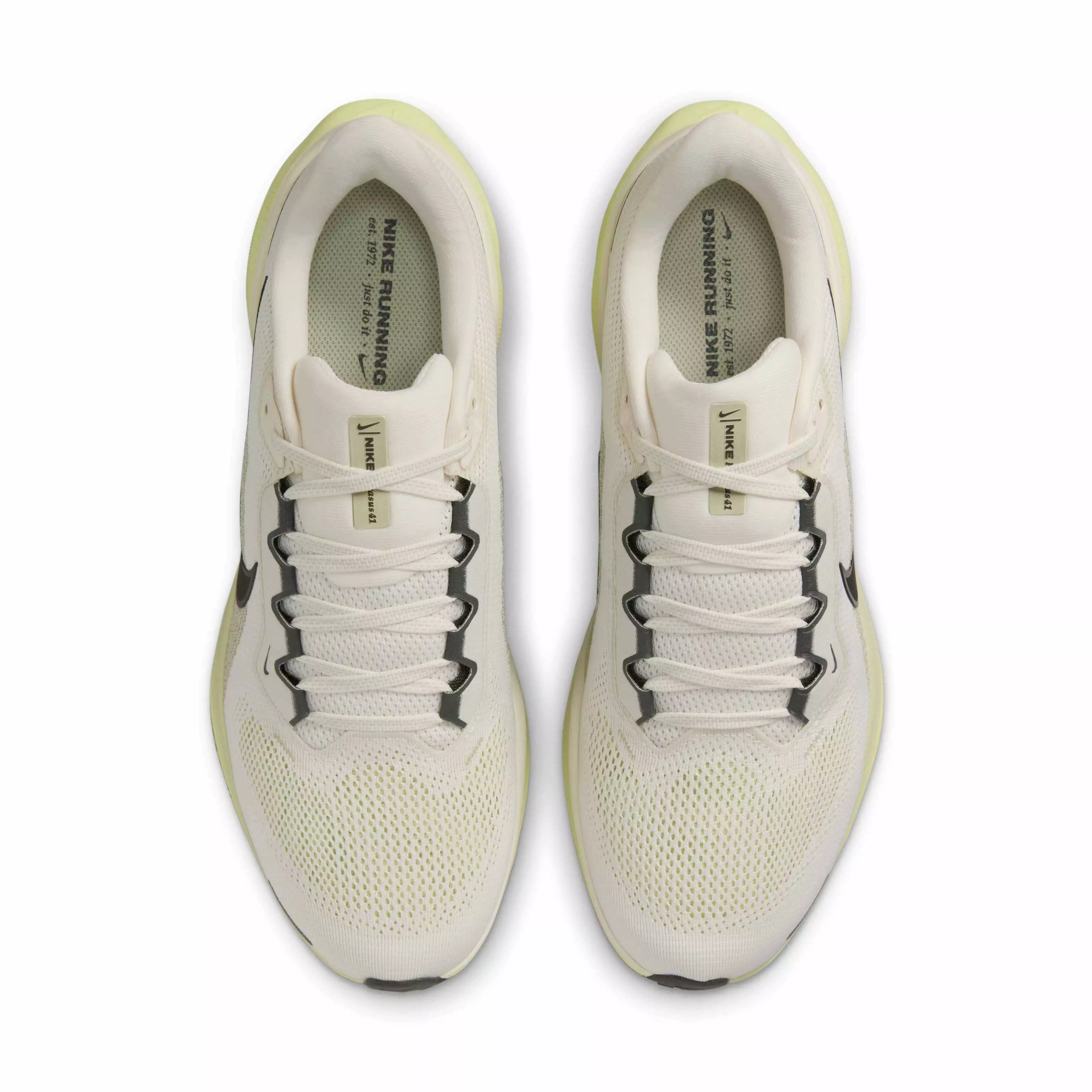 Nike Pegasus 41 "Pale Ivory/Limelight/Olive Aura/Sequoia" Men's Running Shoe - IVORY/LIMELIGHT/OLIVE/SEQUOIA