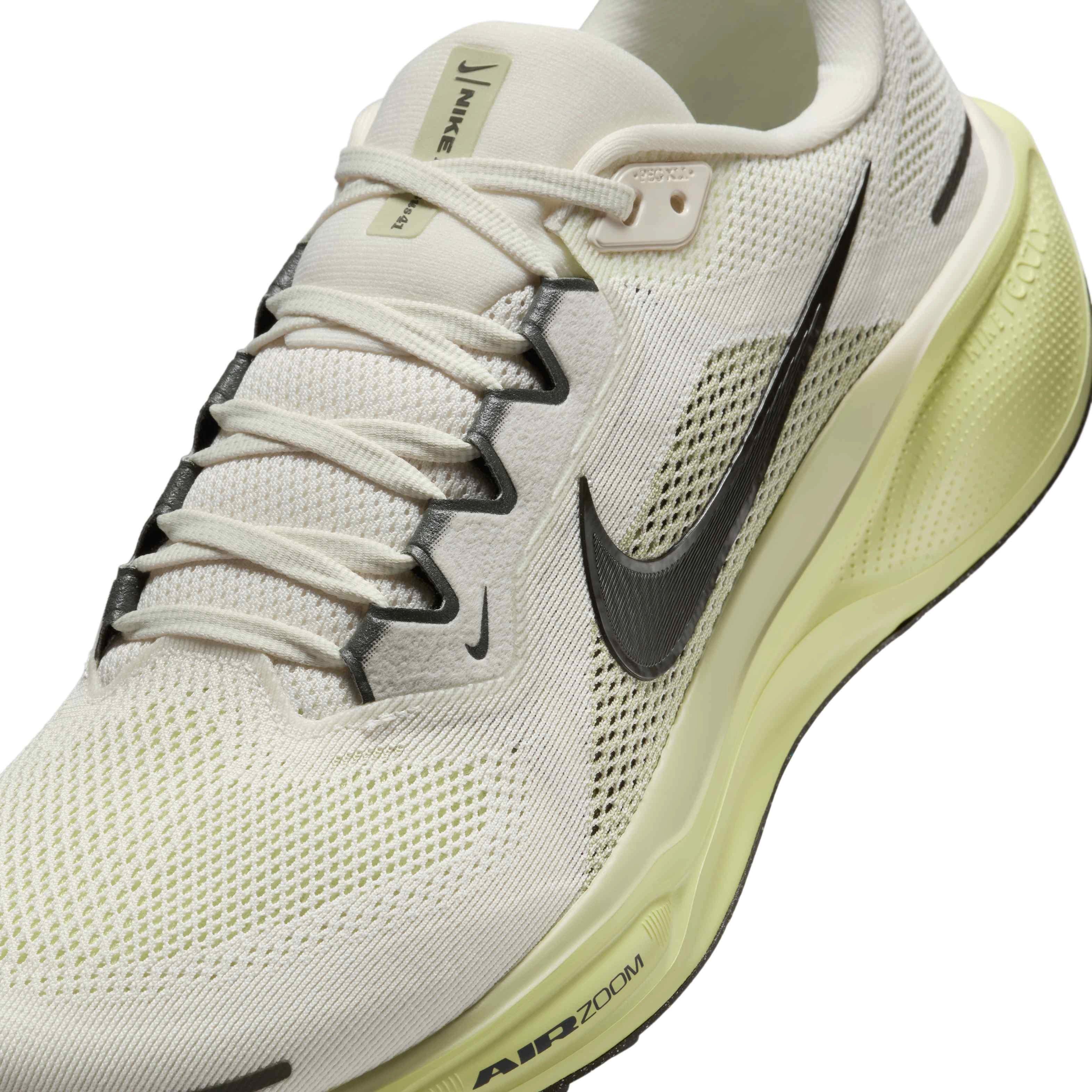 Nike Pegasus 41 "Pale Ivory/Limelight/Olive Aura/Sequoia" Men's Running Shoe - IVORY/LIMELIGHT/OLIVE/SEQUOIA Thumbnail View 7