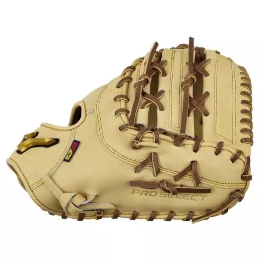 Mizuno GPS-30 Pro Select 12.5" Premium First Base Mitt Baseball Glove RHT - CAMEL
