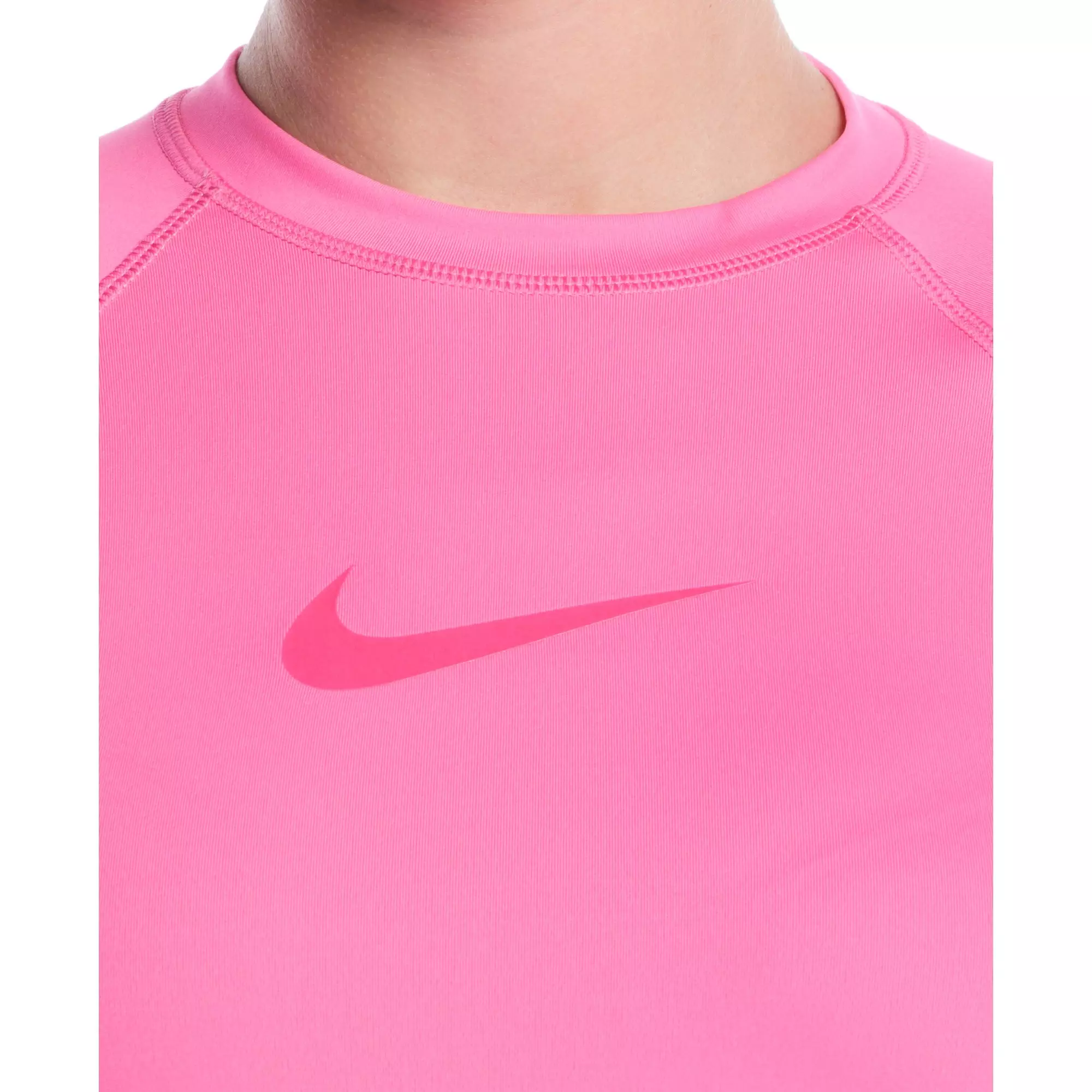 Nike Women's Swim Dri-FIT UV Hydroguard Long Sleeve Swim Top - PINK