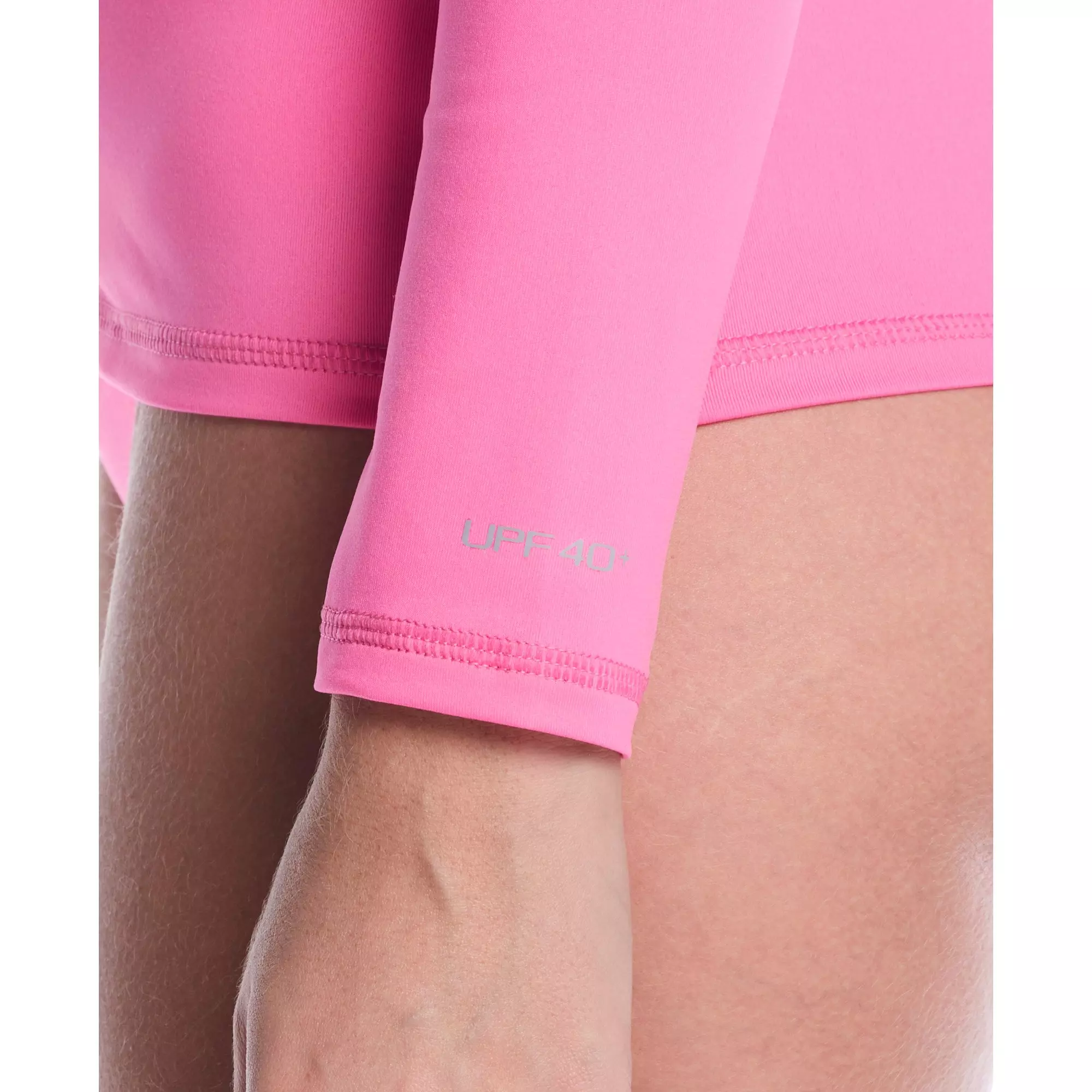 Nike Women's Swim Dri-FIT UV Hydroguard Long Sleeve Swim Top - PINK