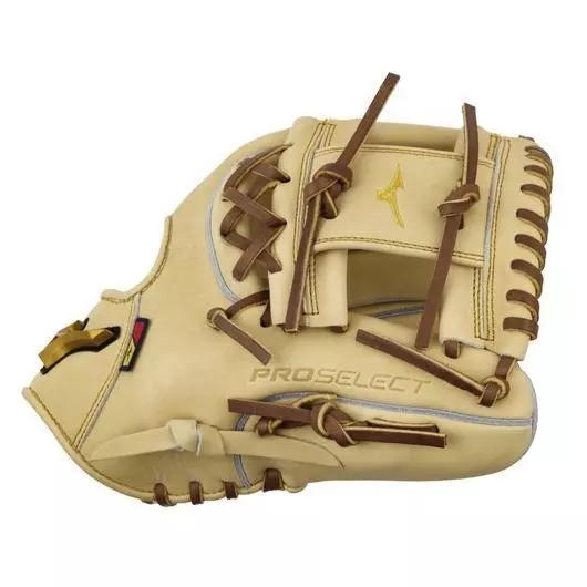 Mizuno GPS-40S Pro Select 11.5" Premium Infielder Baseball Glove RHT - CAMEL