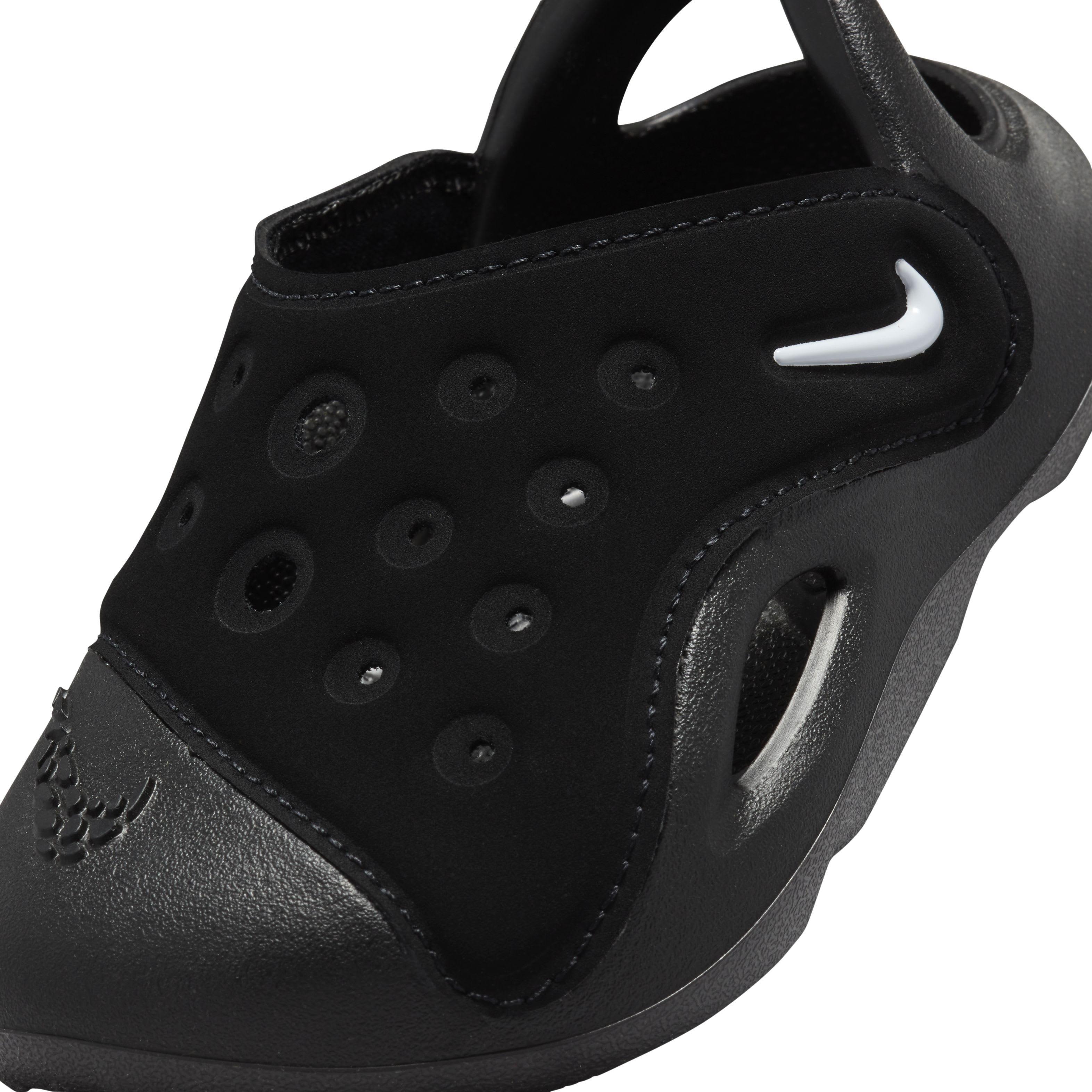 Nike Aqua Infant Boys' "Black/Anthracite/White" Sandal