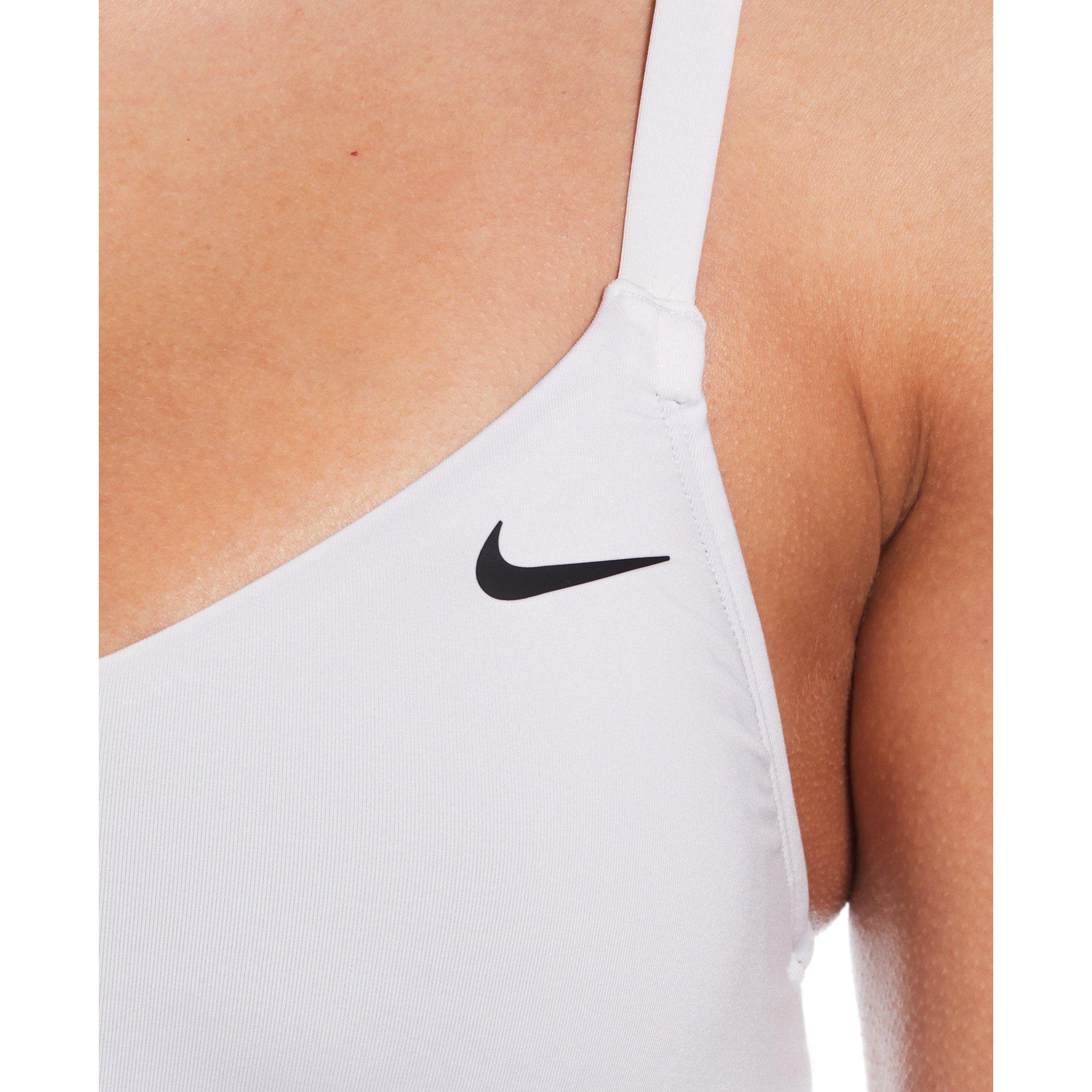 Nike Women's Swim V-Neck Midkini - BLACK Thumbnail View 3