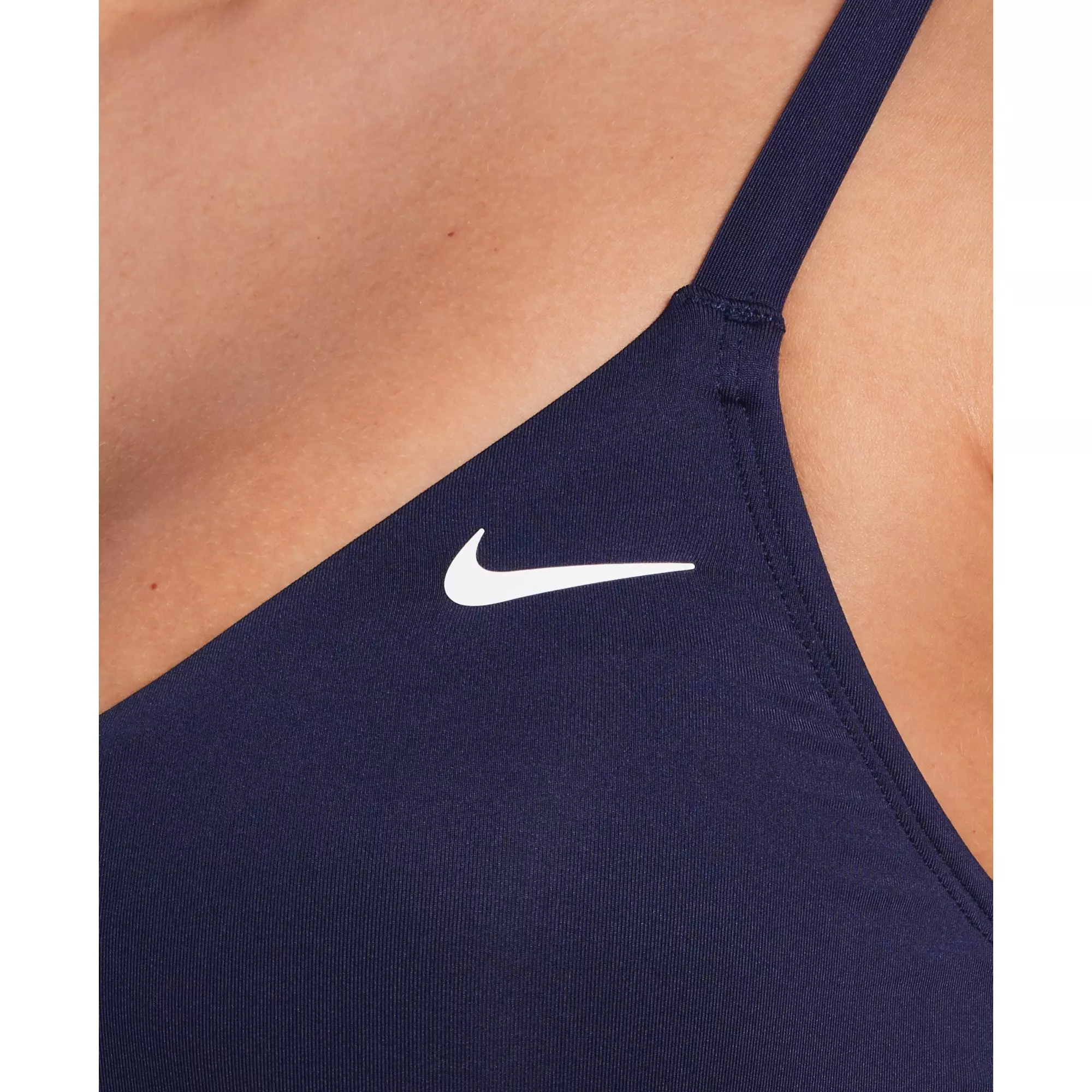 Nike Women's Swim V-Neck Midkini - NAVY