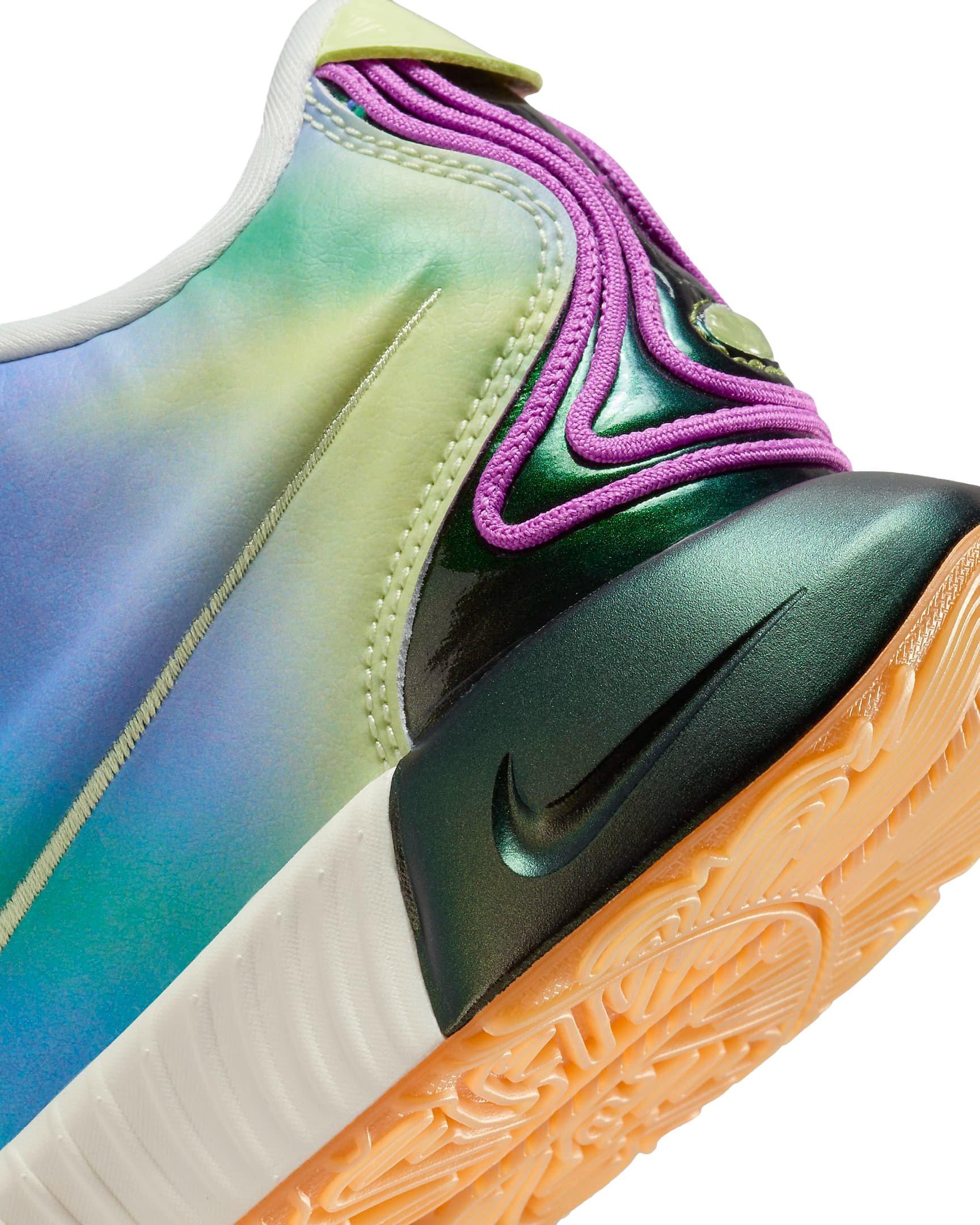 Nike LeBron XXI SE Grade School Boys' Multi-Color/Luminous Green/Fuchsia Dream/Sail Basketball Shoe