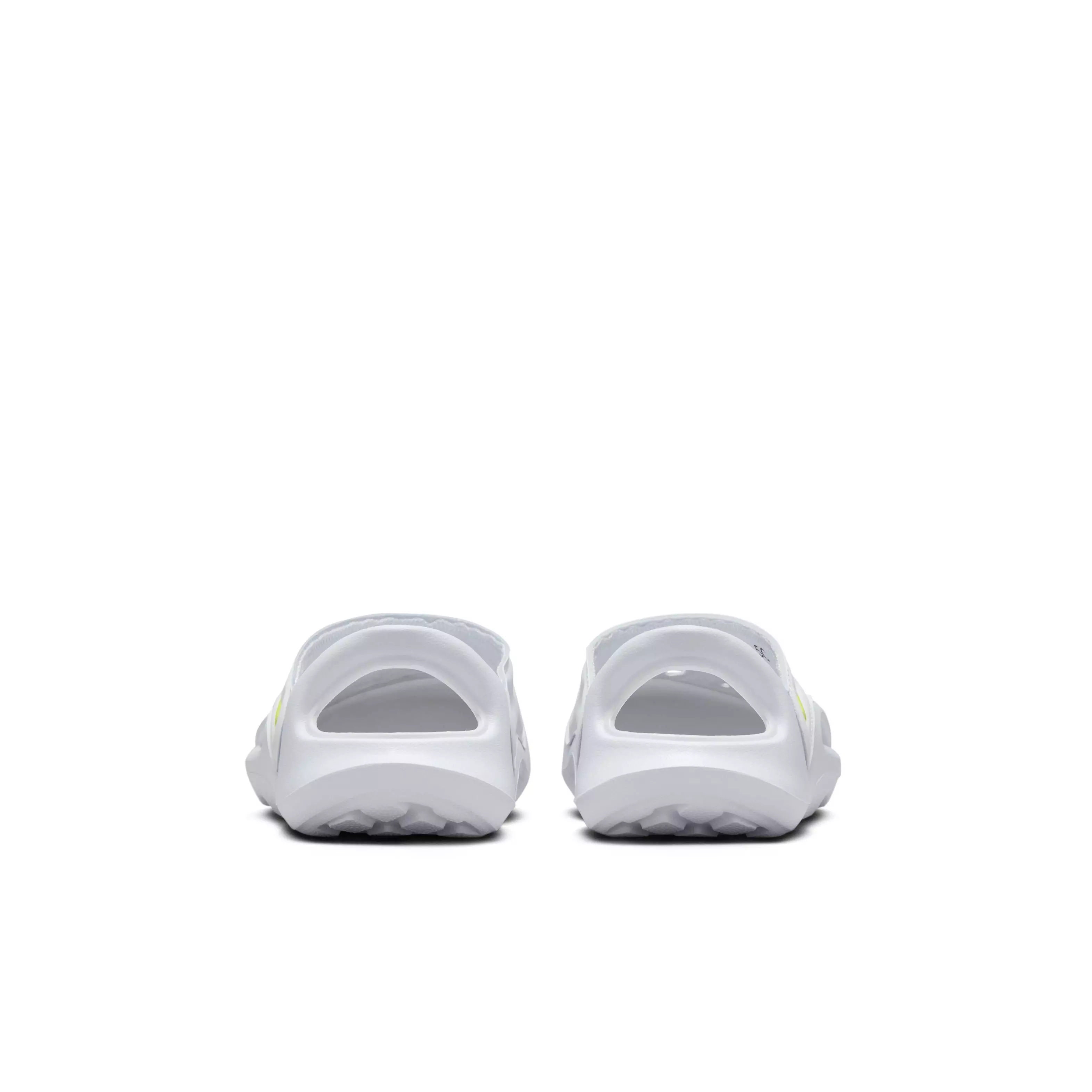 Nike Aqua Swoosh "White/Pure Platinum/Volt" Infant Boys' Sandal - WHITE/PLATINUM/VOLT