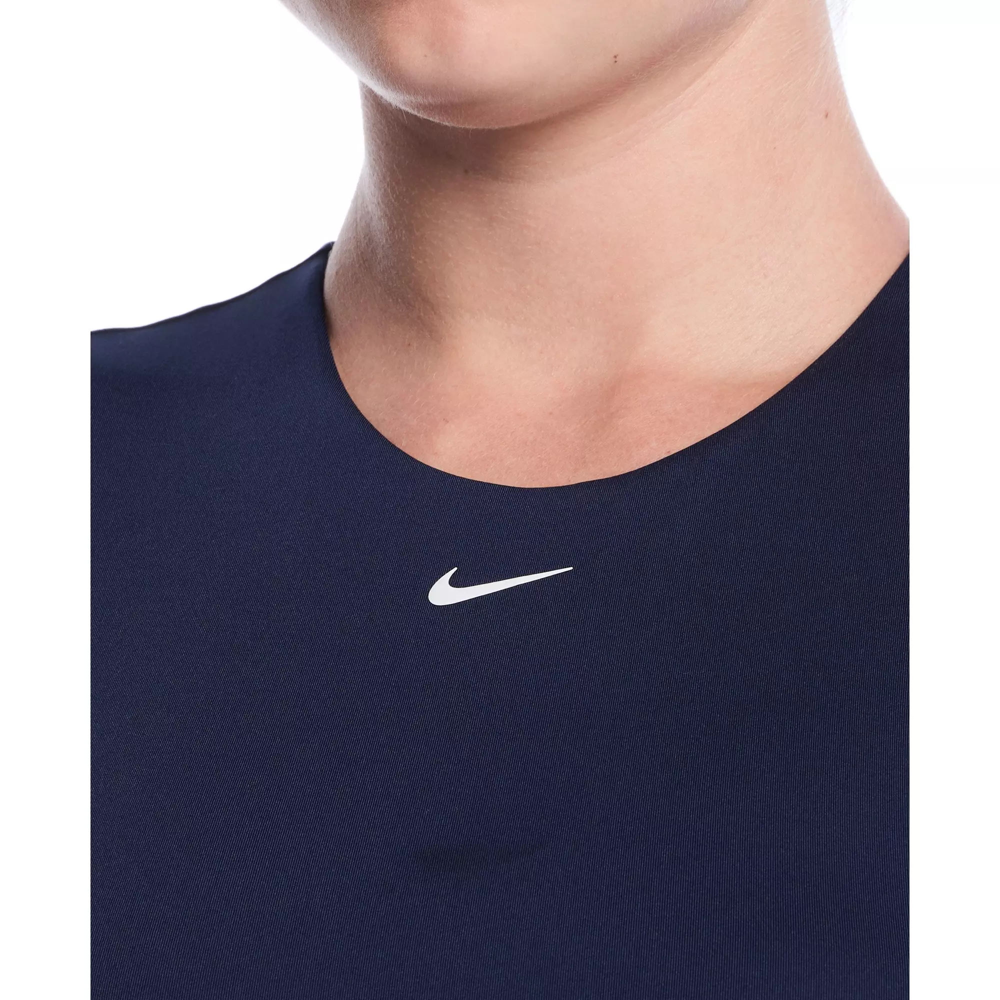 Nike Women's Swim Effortless Essential Cap Sleeve Swim Top - NAVY