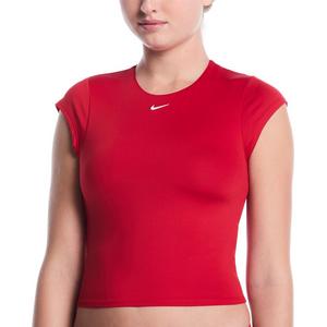 Nike Women's Swim Effortless Essential Cap Sleeve Swim Top