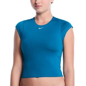 Nike Women's Swim Effortless Essential Cap Sleeve Swim Top